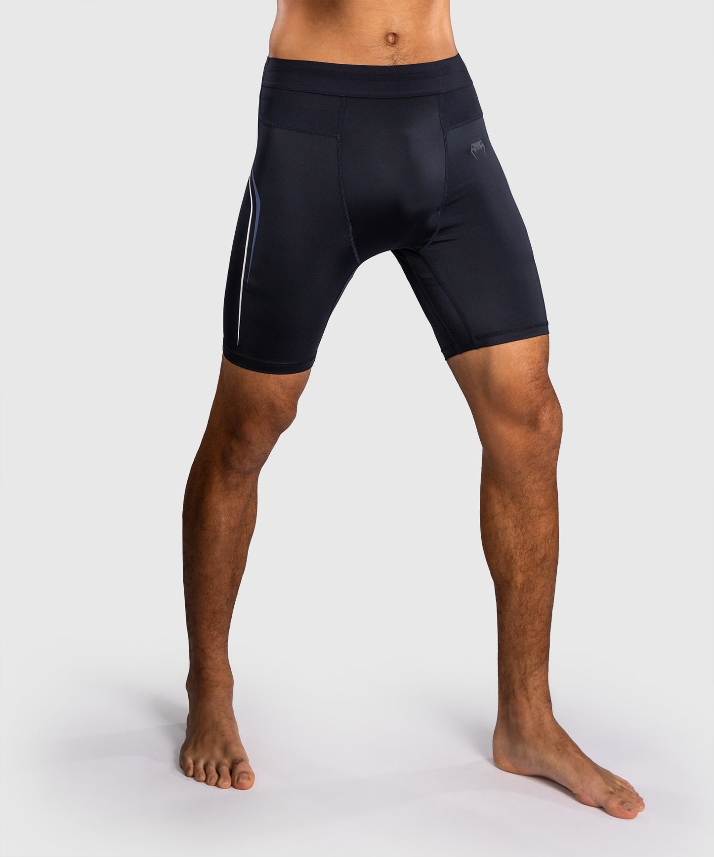 Venum G-Core Pantalón Corto de Compresión - Azul Marino/Blanco