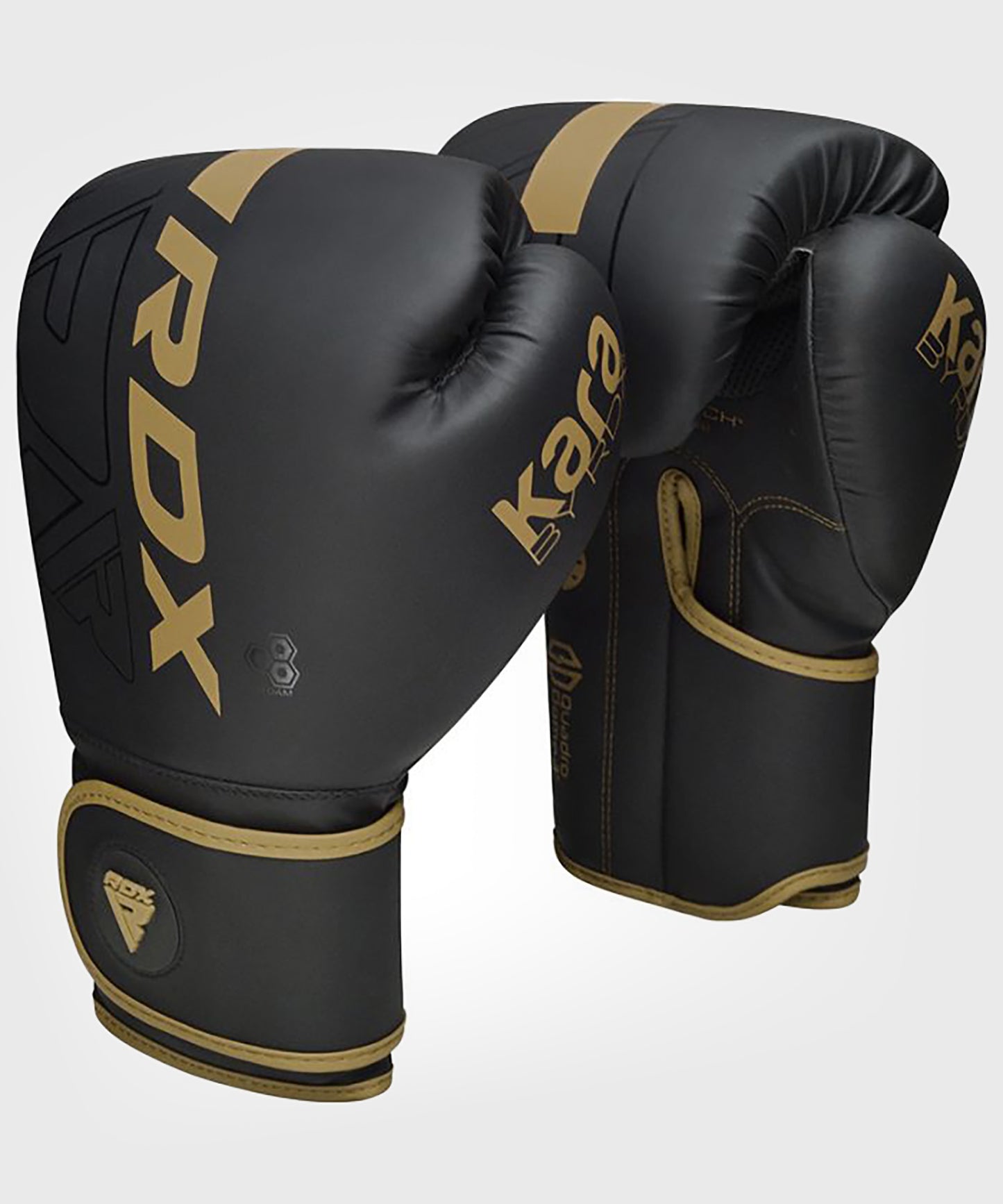RDX F6 Kara Boxhandschuhe - Schwarz/Gold