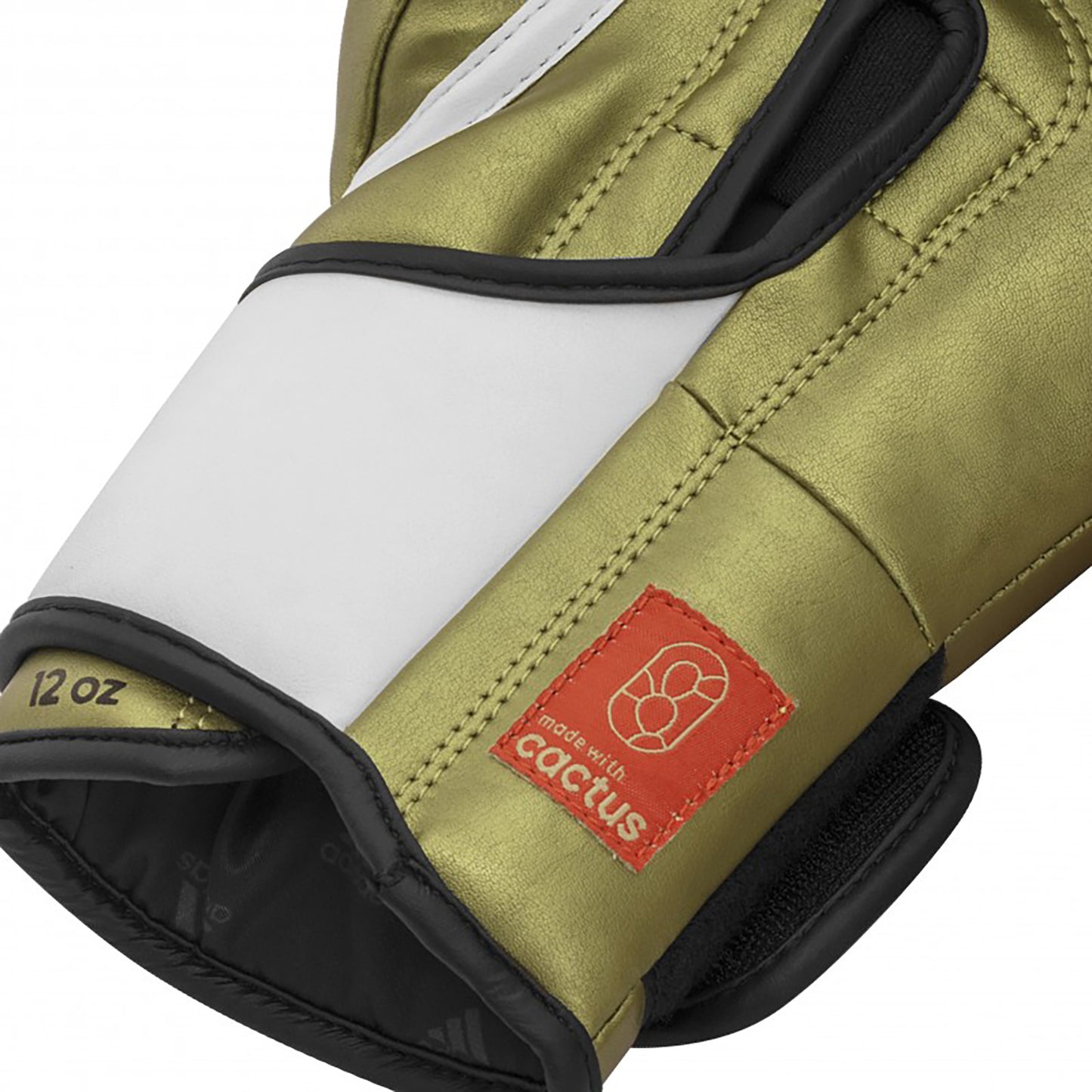 Adidas Tilt 350V Pro Guantes de Boxeo - Blanco/Oro