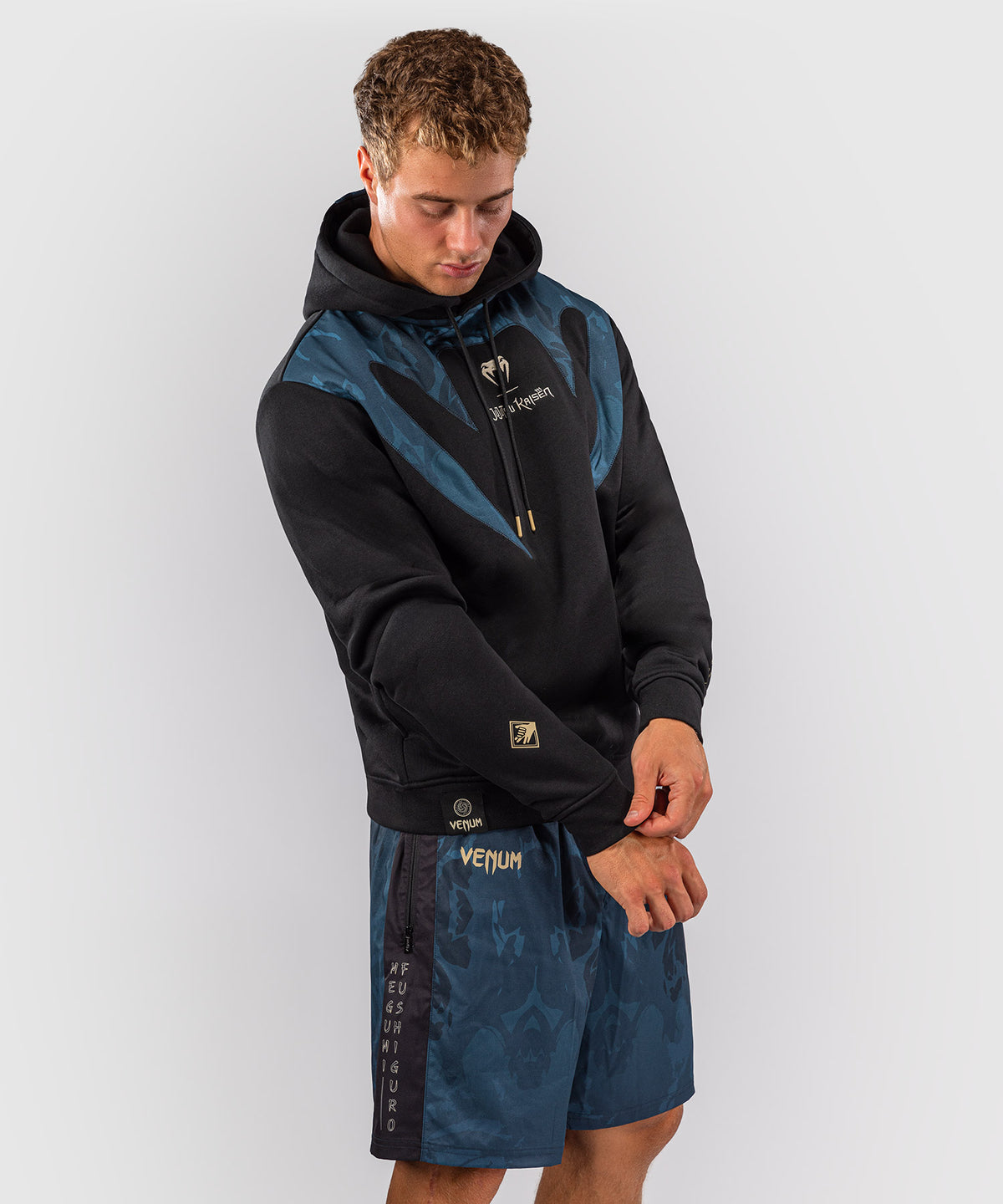 Jujutsu Kaisen x Venum Fushiguro Hoodie – Ozeangrün