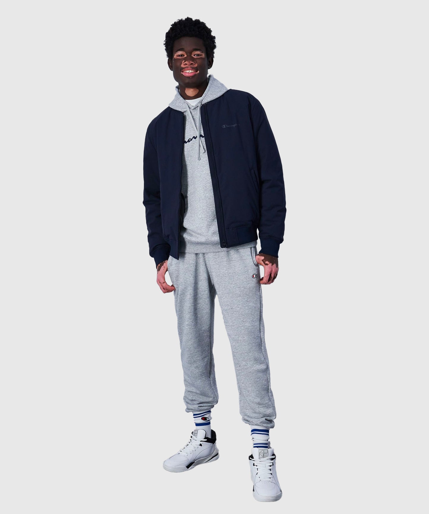 Champion Legacy Pantalón de Chándal – Gris