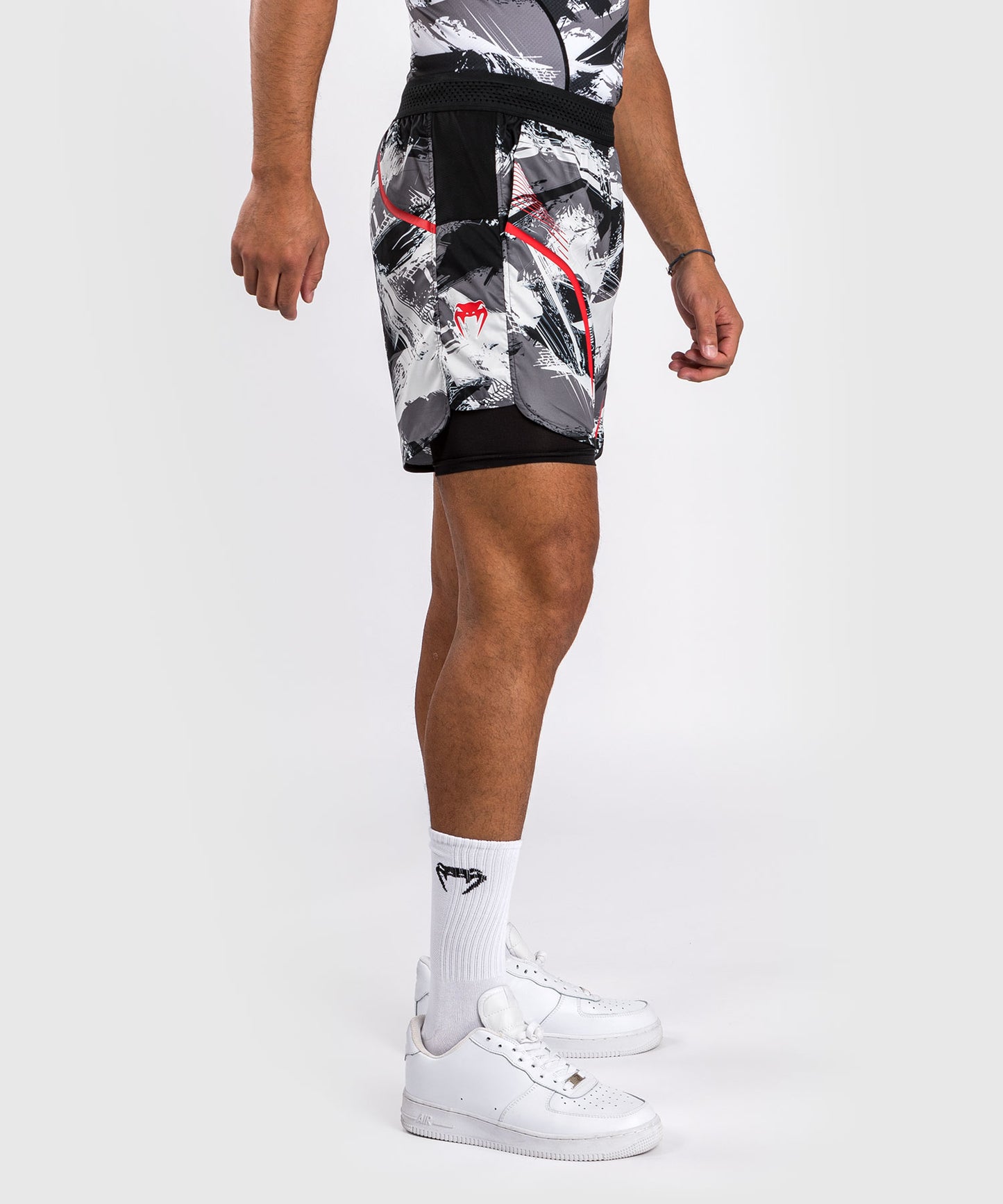 Venum Electron 3.0 Pantaloncini da allenamento - Grigio/rosso
