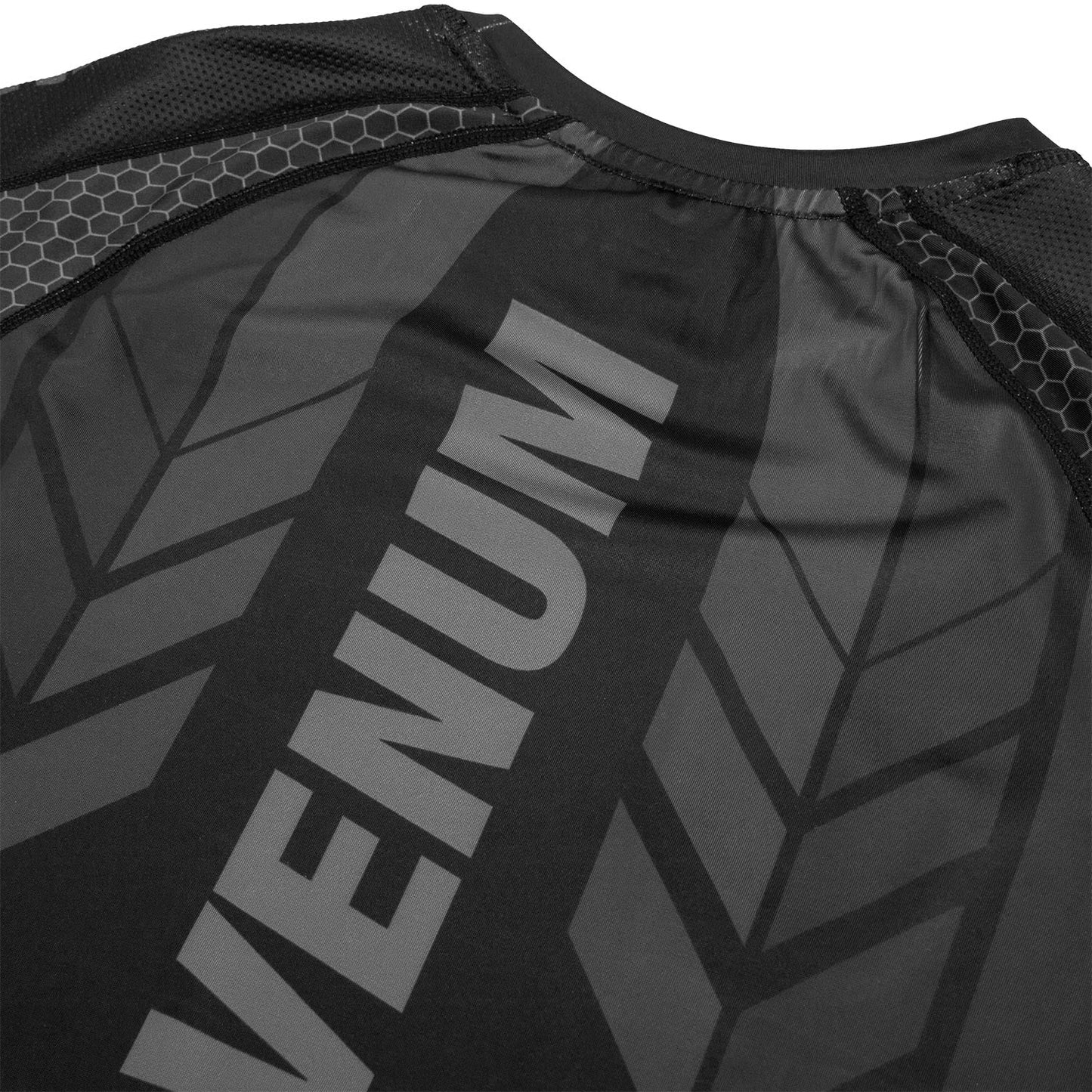 Venum Technical 2.0 Rashguard - Kurzarm - Schwarz/Schwarz