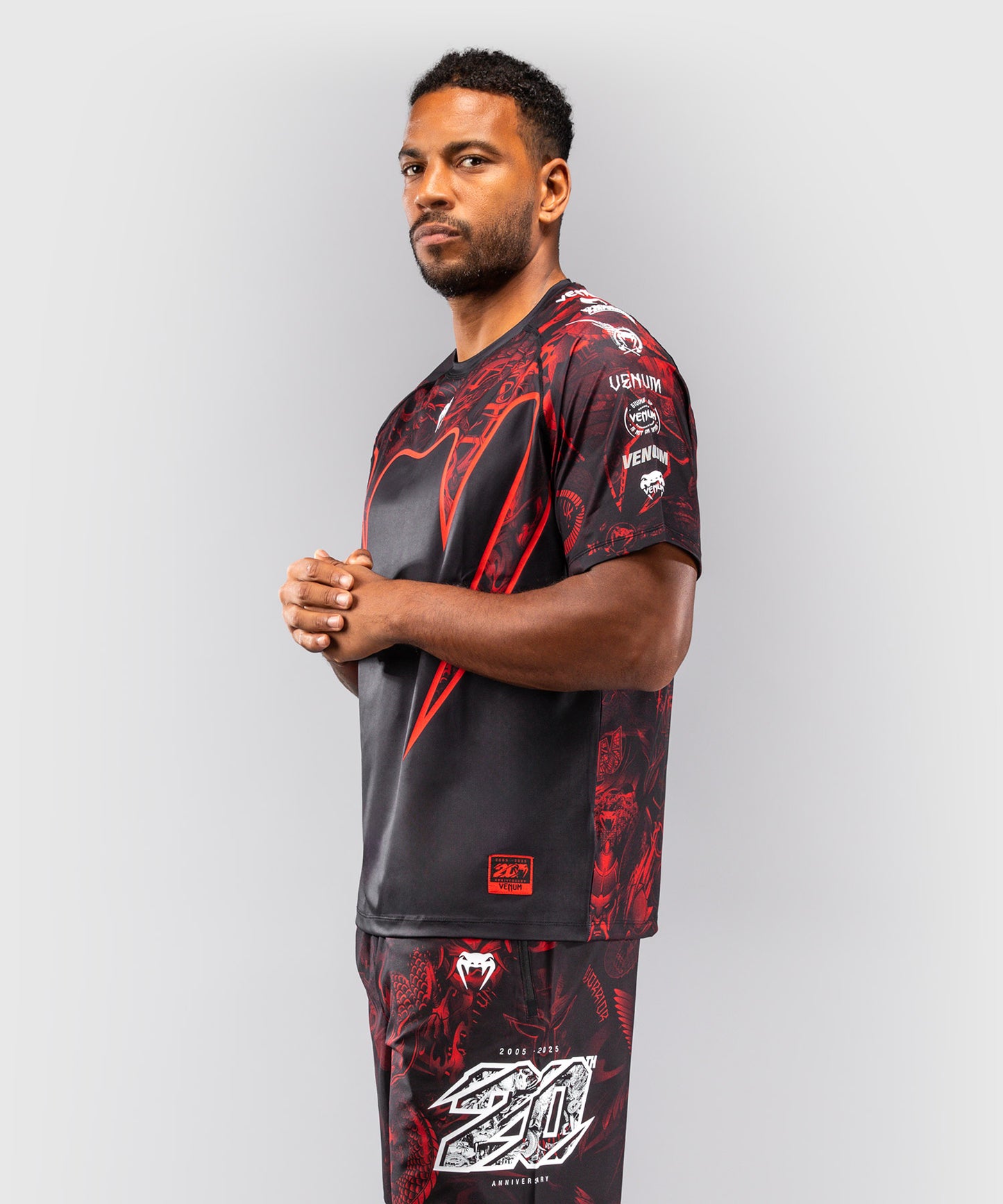 T-shirt Dry Tech Venum 20th Anniversary - Noir/Rouge