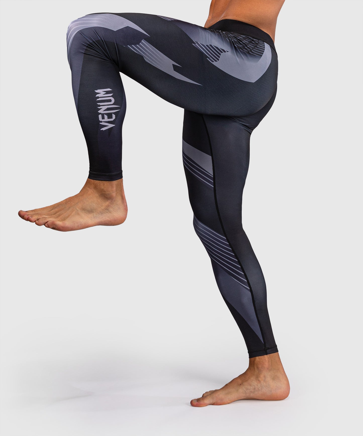 Venum No-Gi 6.0 Spats - Negro/Blanco