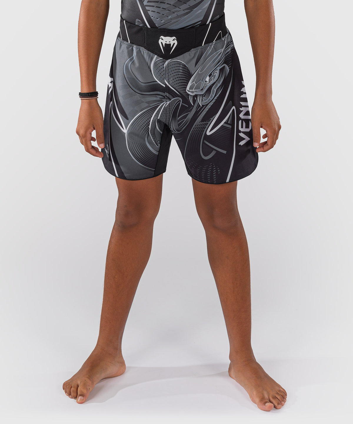 Venum Crimson Viper 2.0 Fightshorts para niño - Negro/Gris