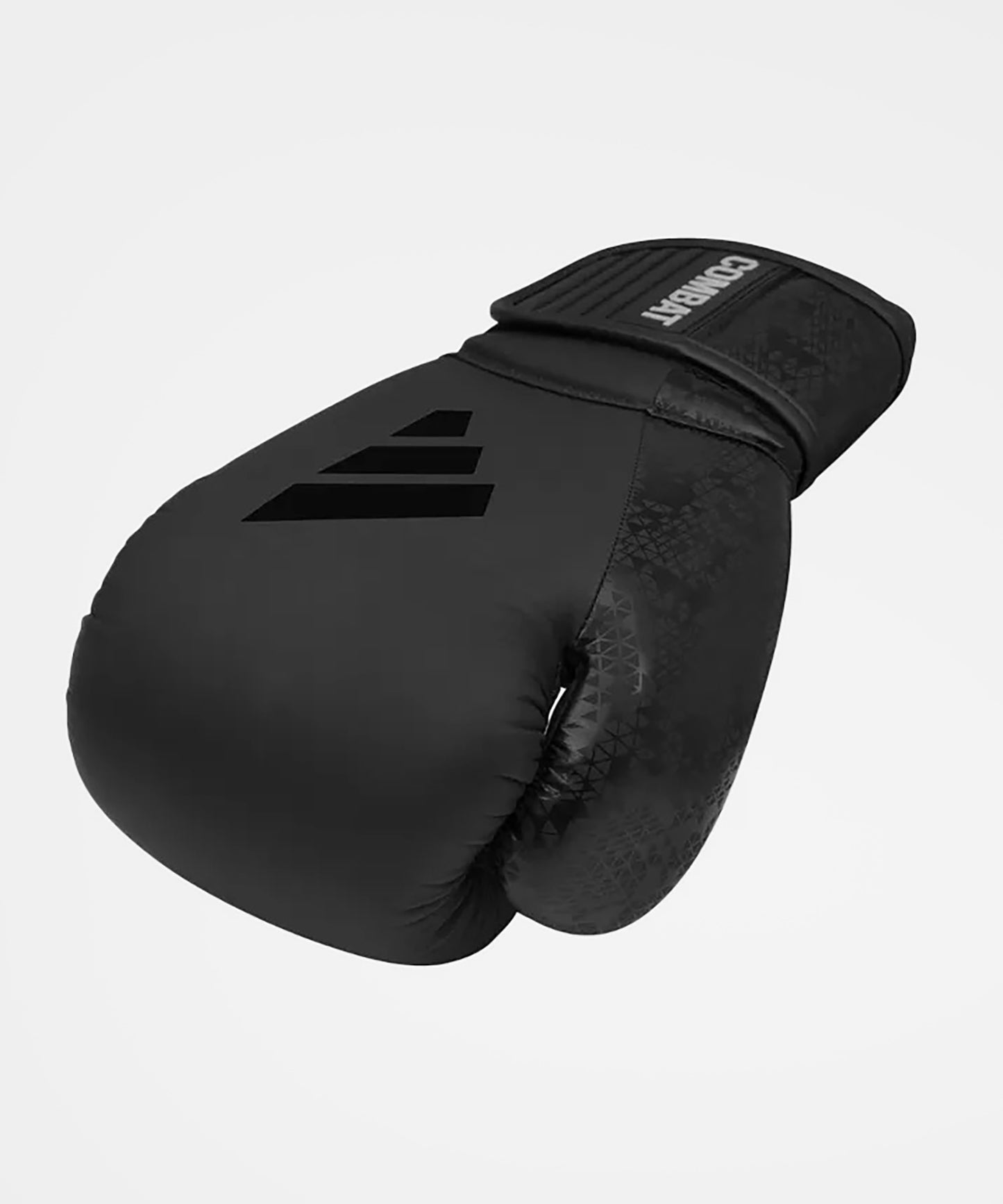 Adidas Combat 50 Boxing Gloves - Black/Black