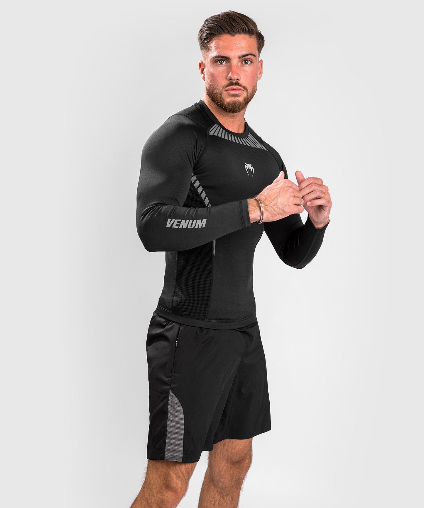 Venum Jaws 2.0 Rashguard - Langarm - Schwarz