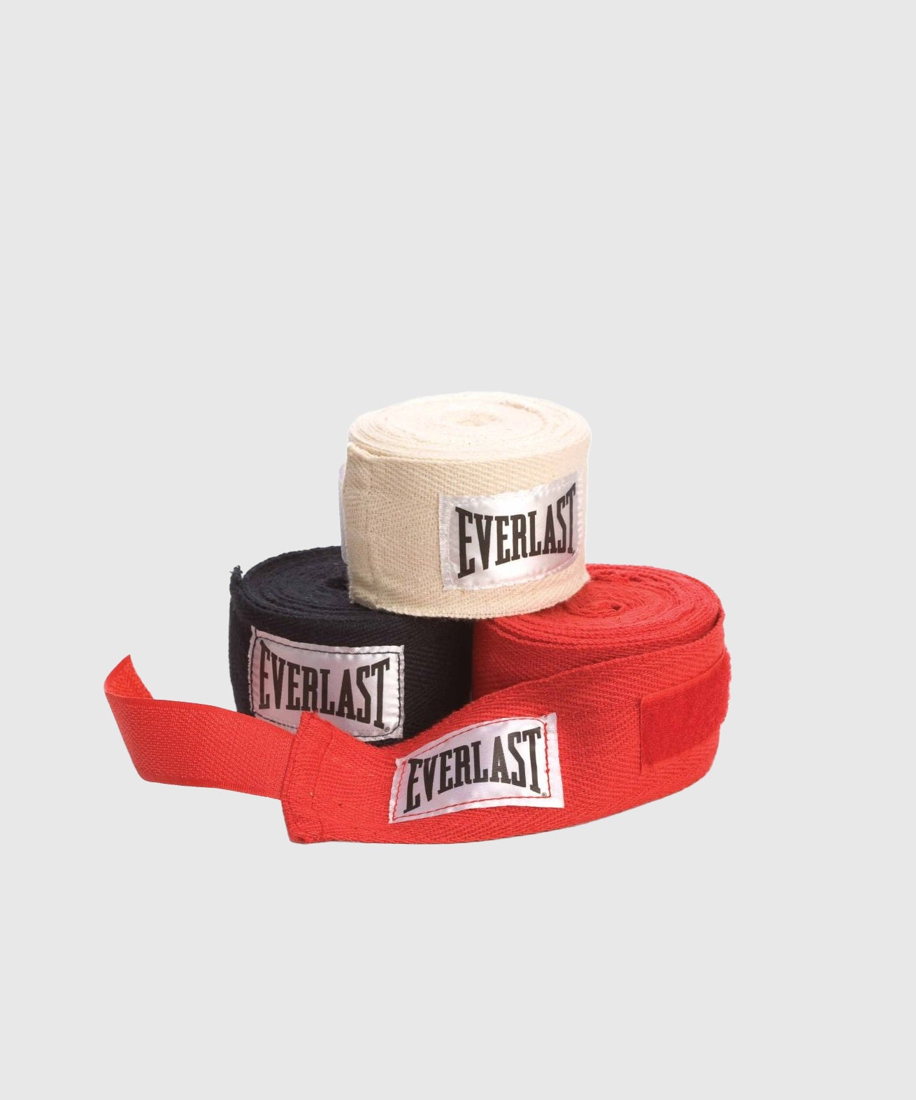Everlast Core 3 Pack Boxbandagen - Schwarz/Weiß/Rot