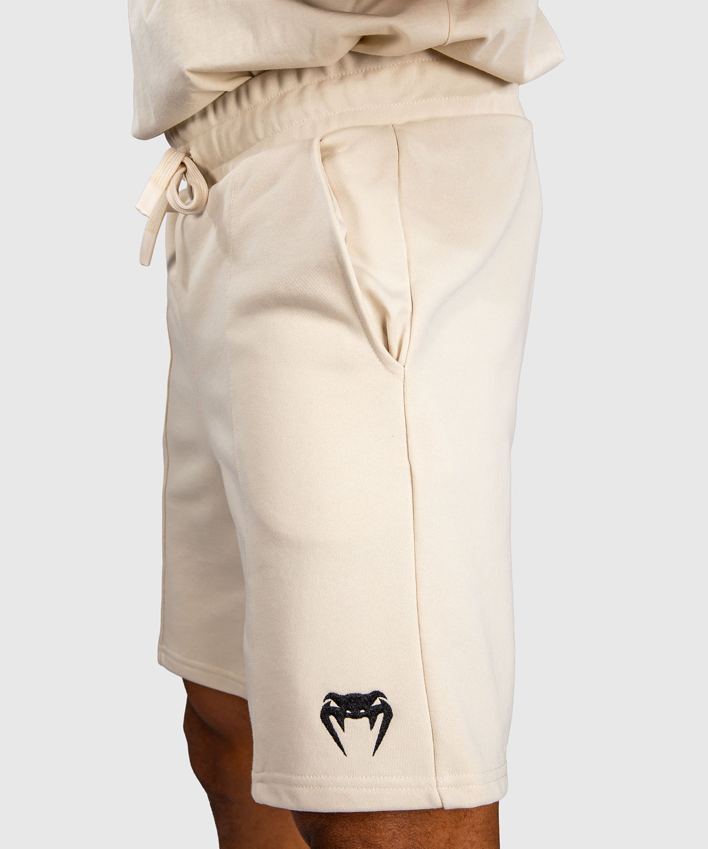 Short en Coton Venum Contender Fleece – Blanc Cassé