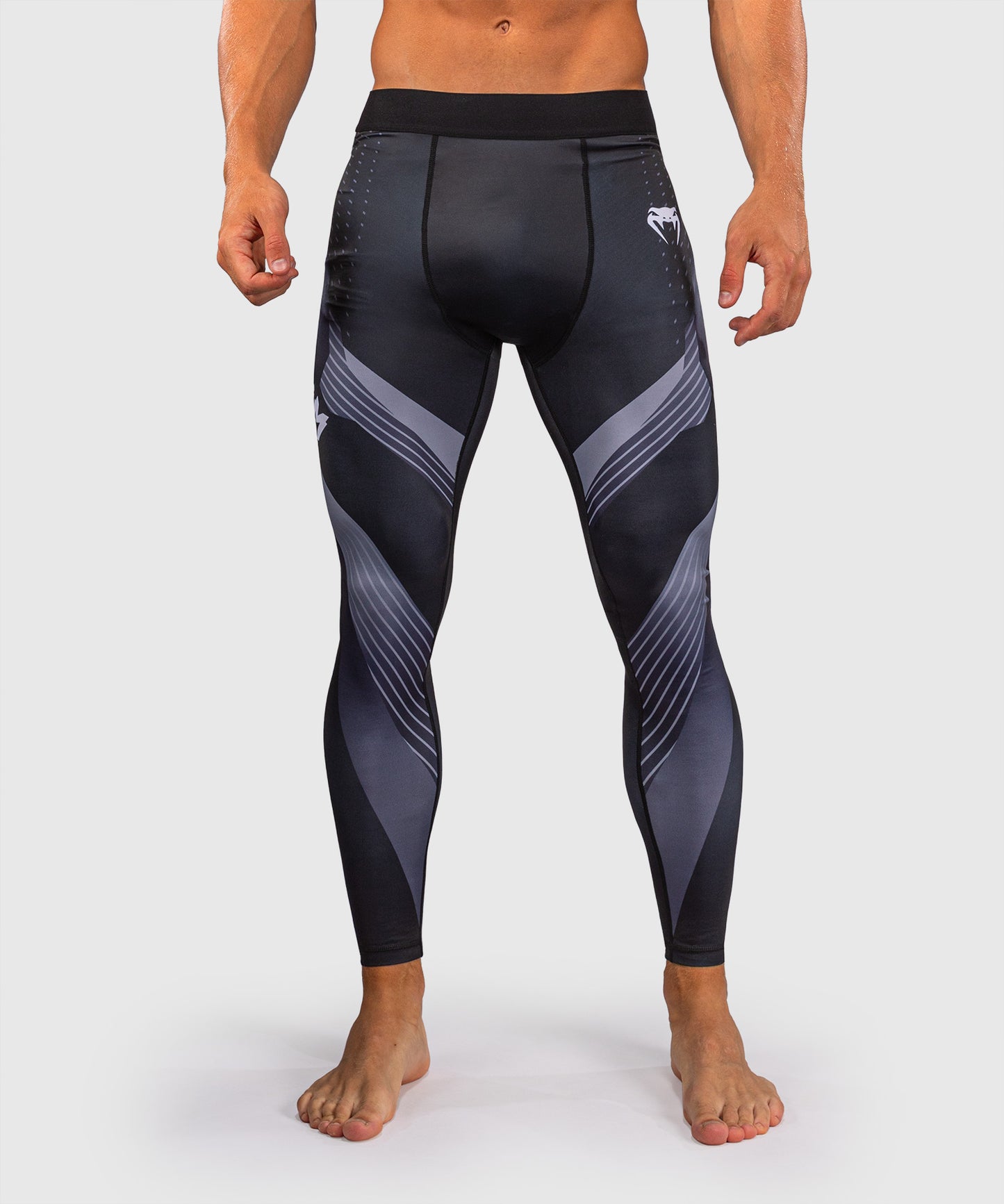 Venum No-Gi 6.0 Spats - Negro/Blanco