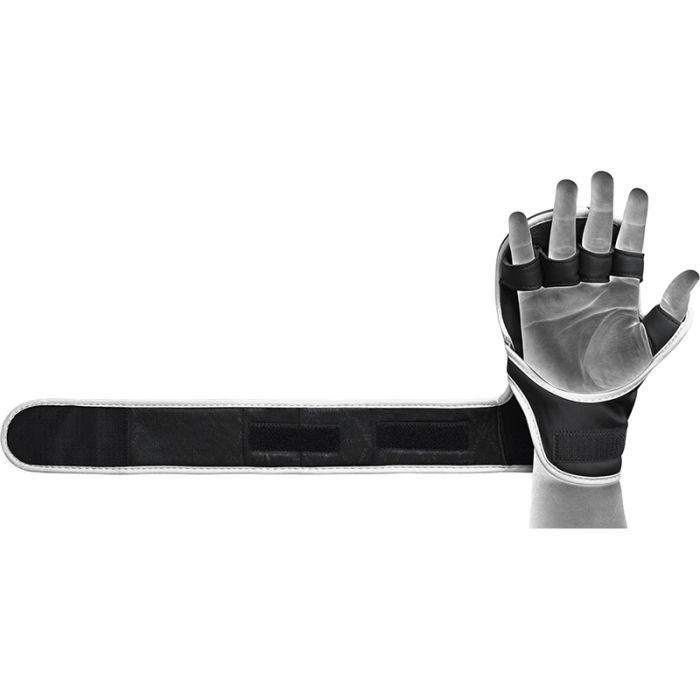 RDX F6 Kara Guantes de Sparring MMA - Negro/Blanco
