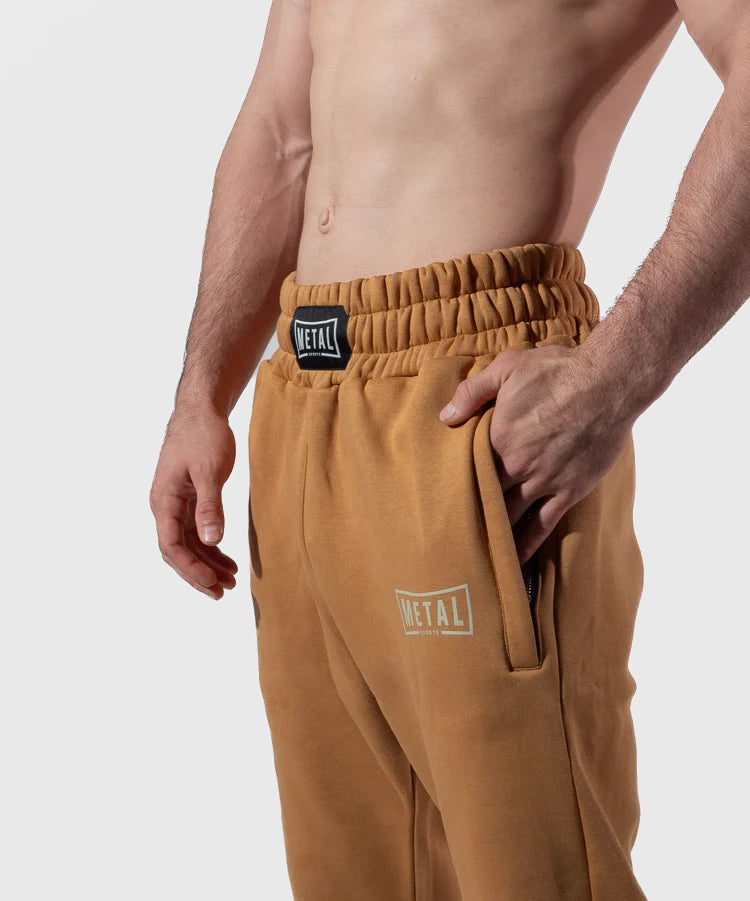 Metal Boxe Caucasian Hills Joggers - Beige
