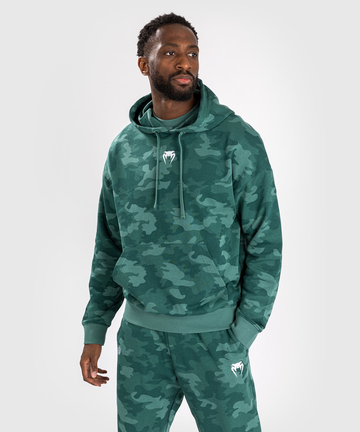Venum Vortex XL Felpa con cappuccio da Uomo - Camo Turchese
