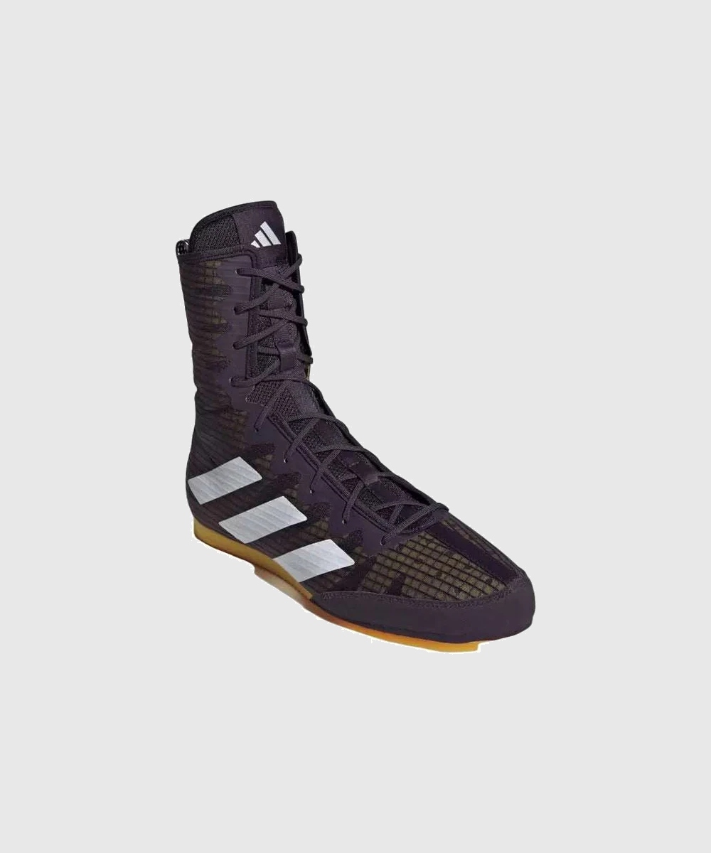 Adidas Box Hog 4 Scarpe da Boxe - Nero/Bianco