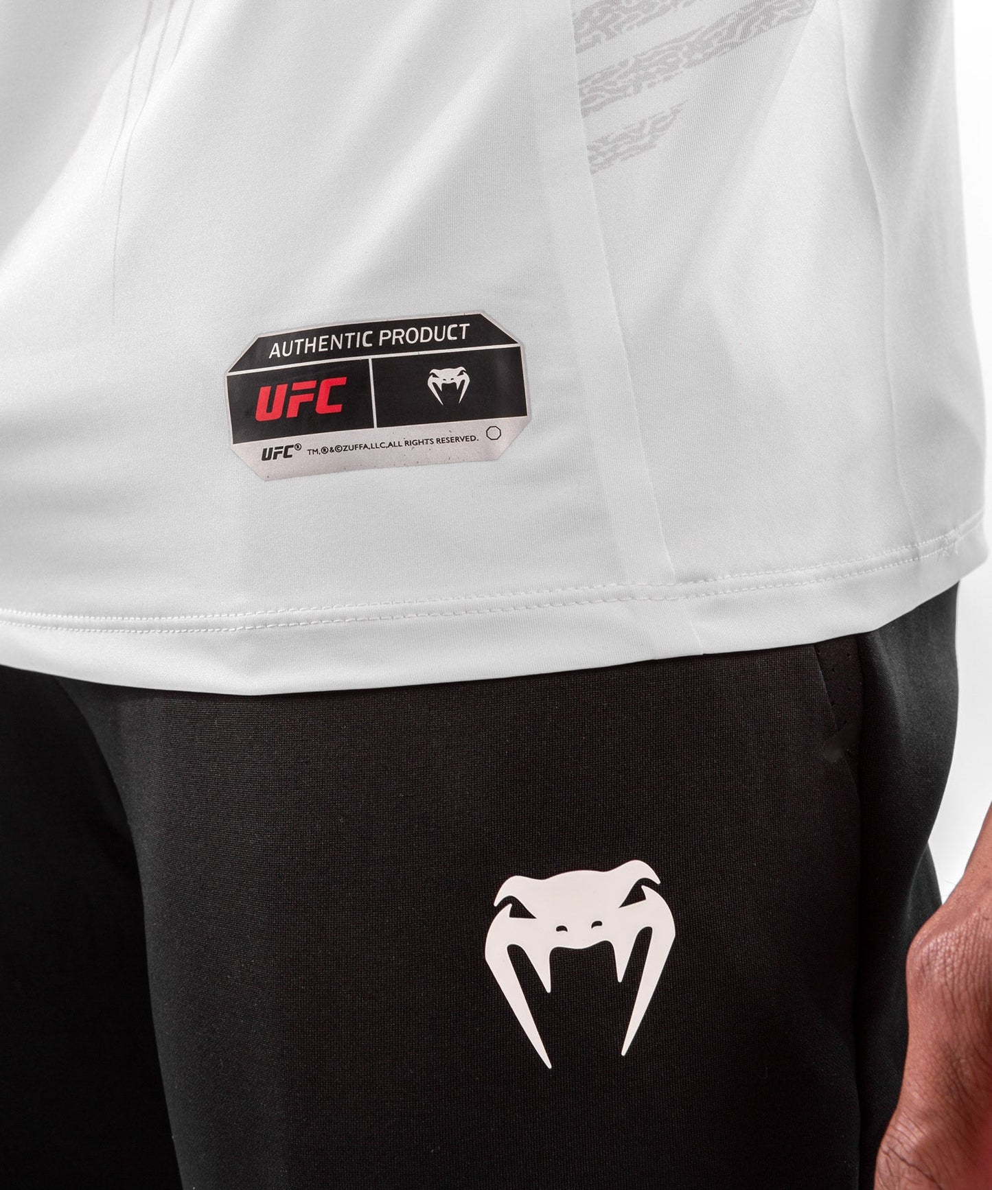Men's UFC Venum Authentic Fight Night Technical T-Shirt - White