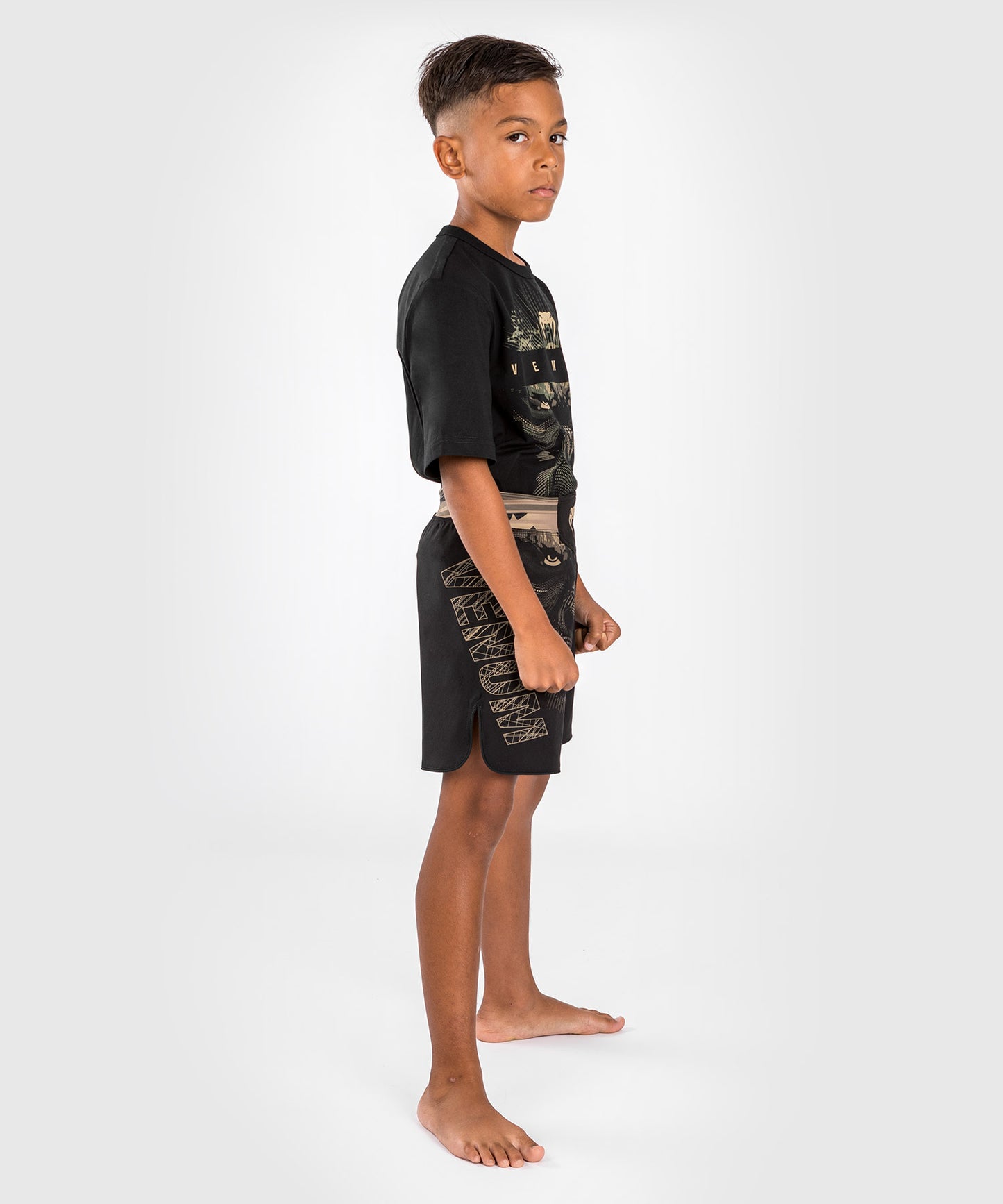 Venum Gorilla Jungle Pantalones Cortos de Lucha para Niños - Negro/Arena