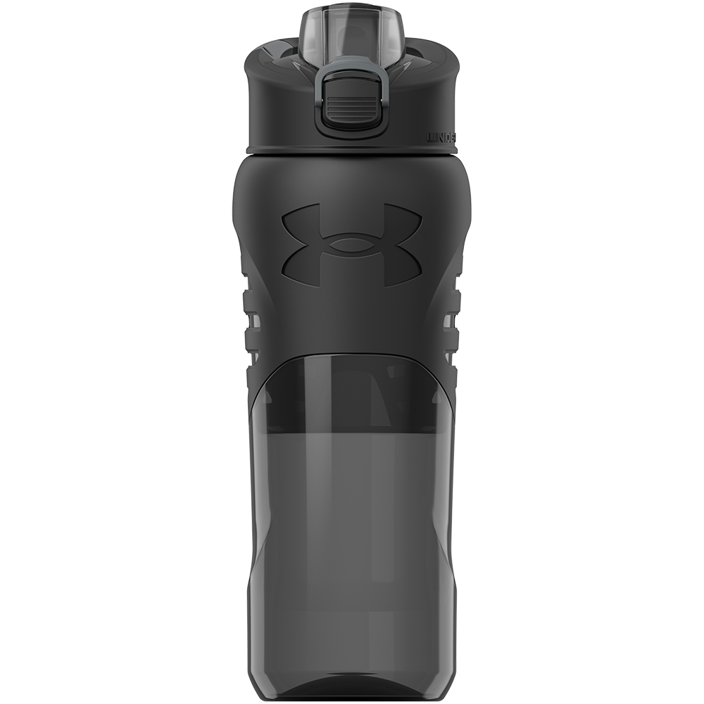 Under Armour Draft Grip Botella – Negro/Carbón