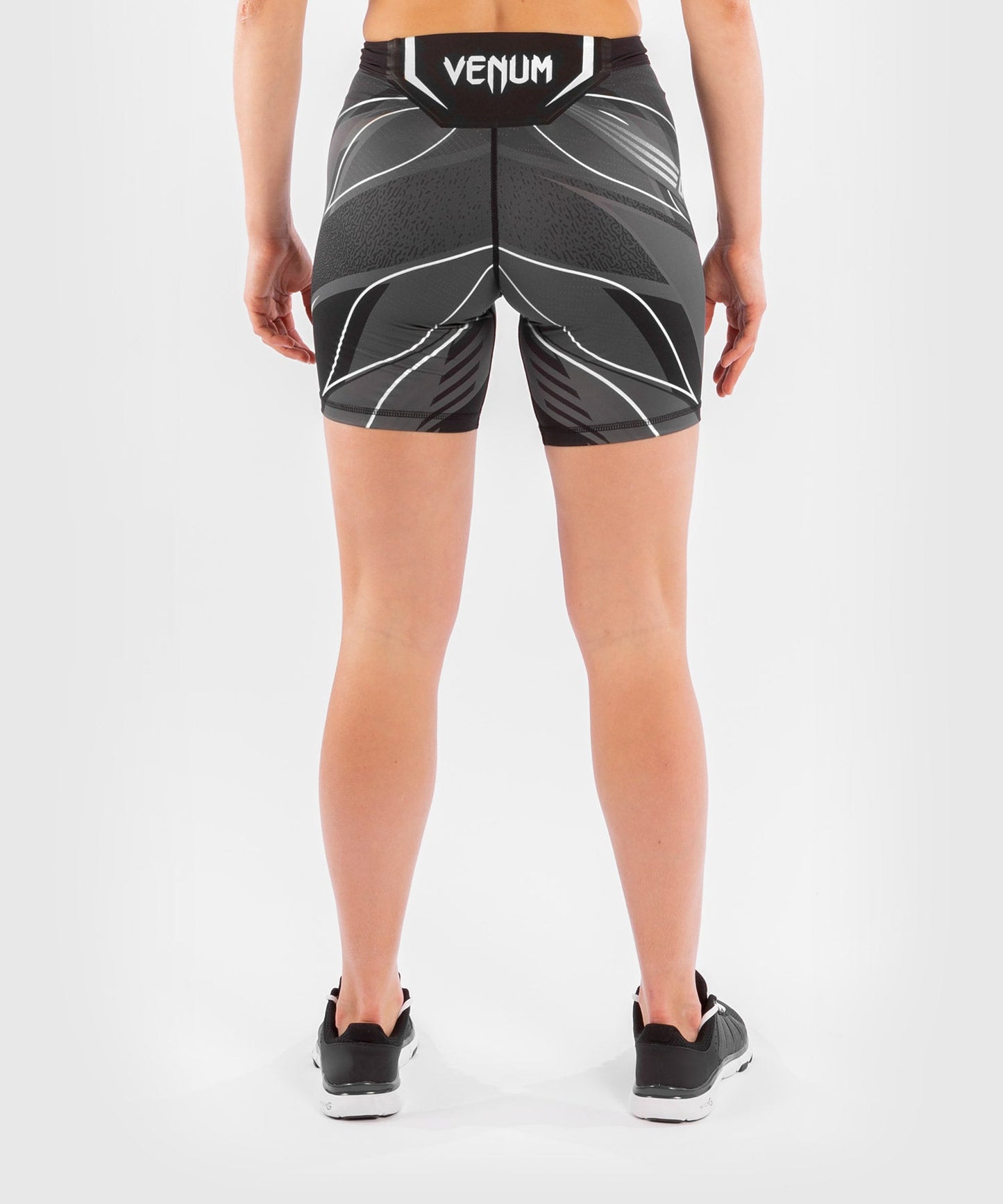 Women's UFC Venum Authentic Fight Night Compression Short - Long Cut - Black