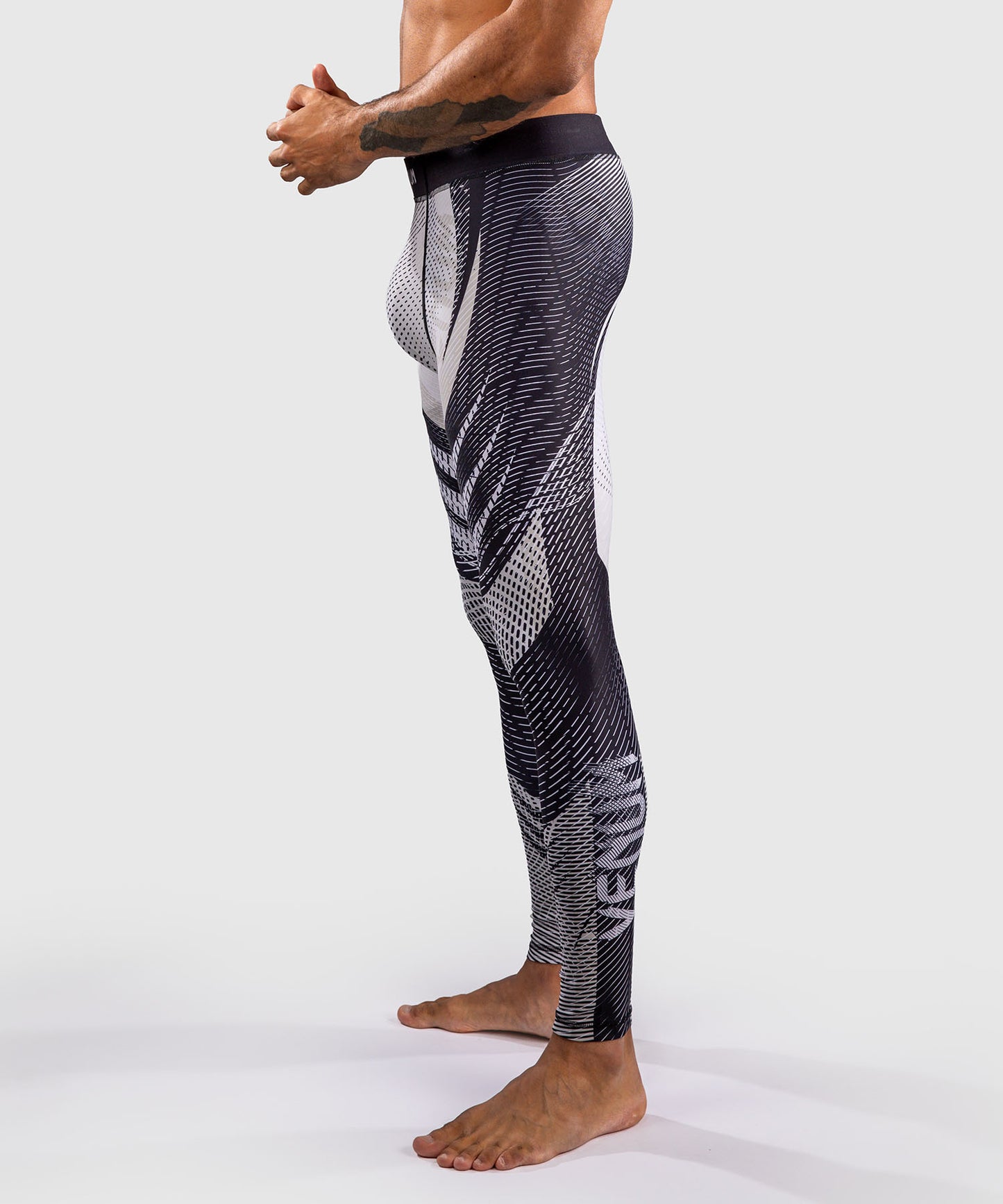 Venum Galactic 3.0 Pantalones de compresión - Blanco Hueso/Negro