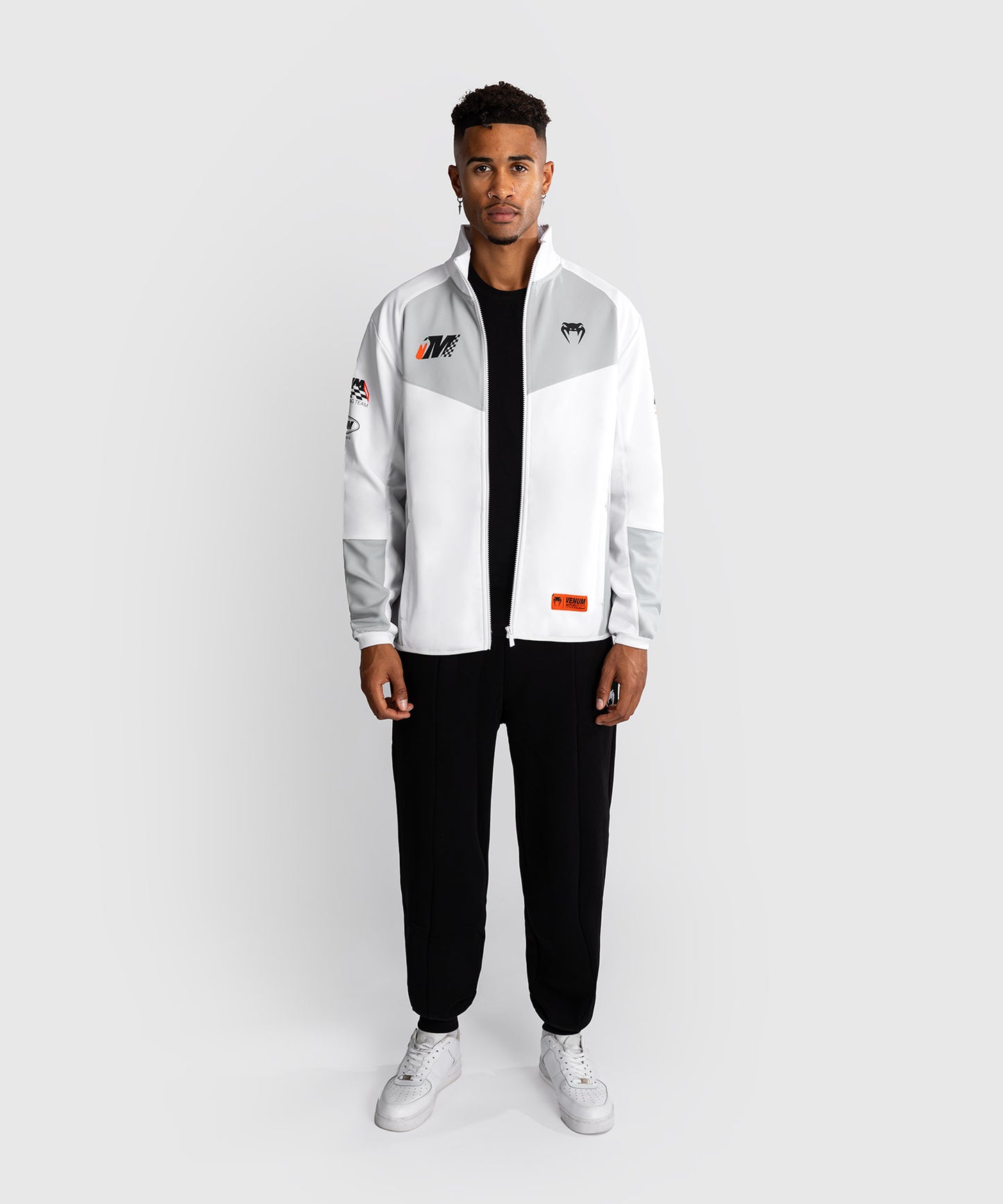 Venum Motorsport Chaqueta Softshell - Blanco Nieve