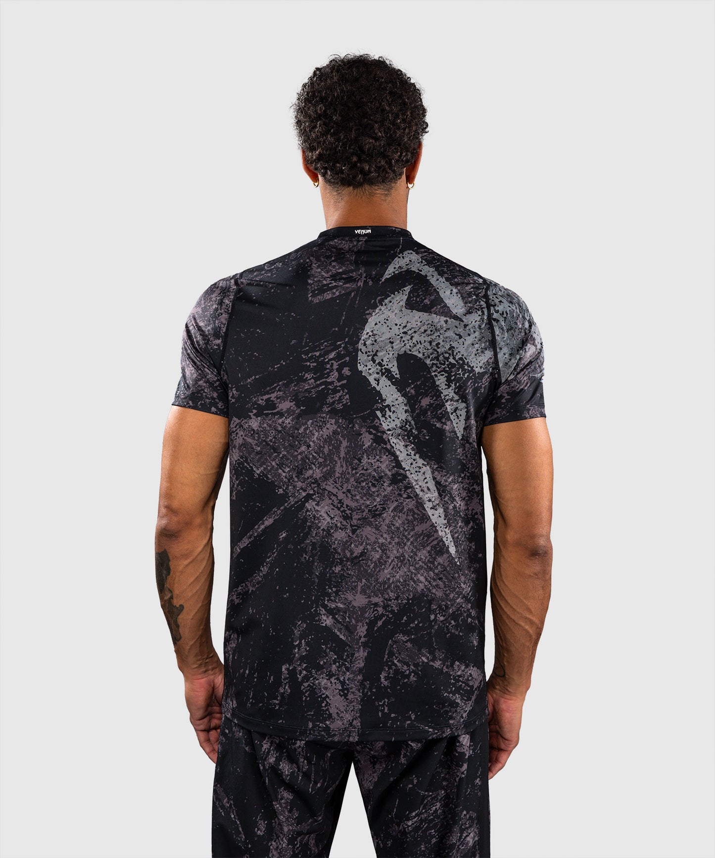 Venum Rage & Workout Dry Tech T-Shirt - Black/Grey