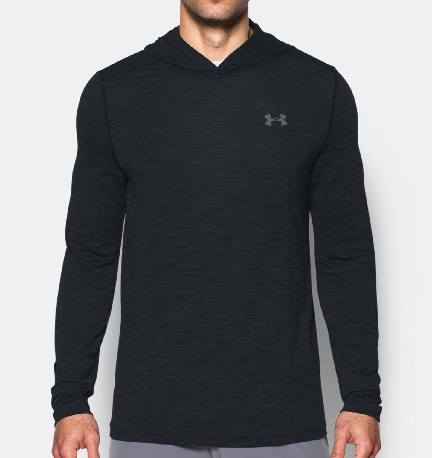 Under Armour Threadborne Seamless Fleece Sudadera con Capucha – Negro