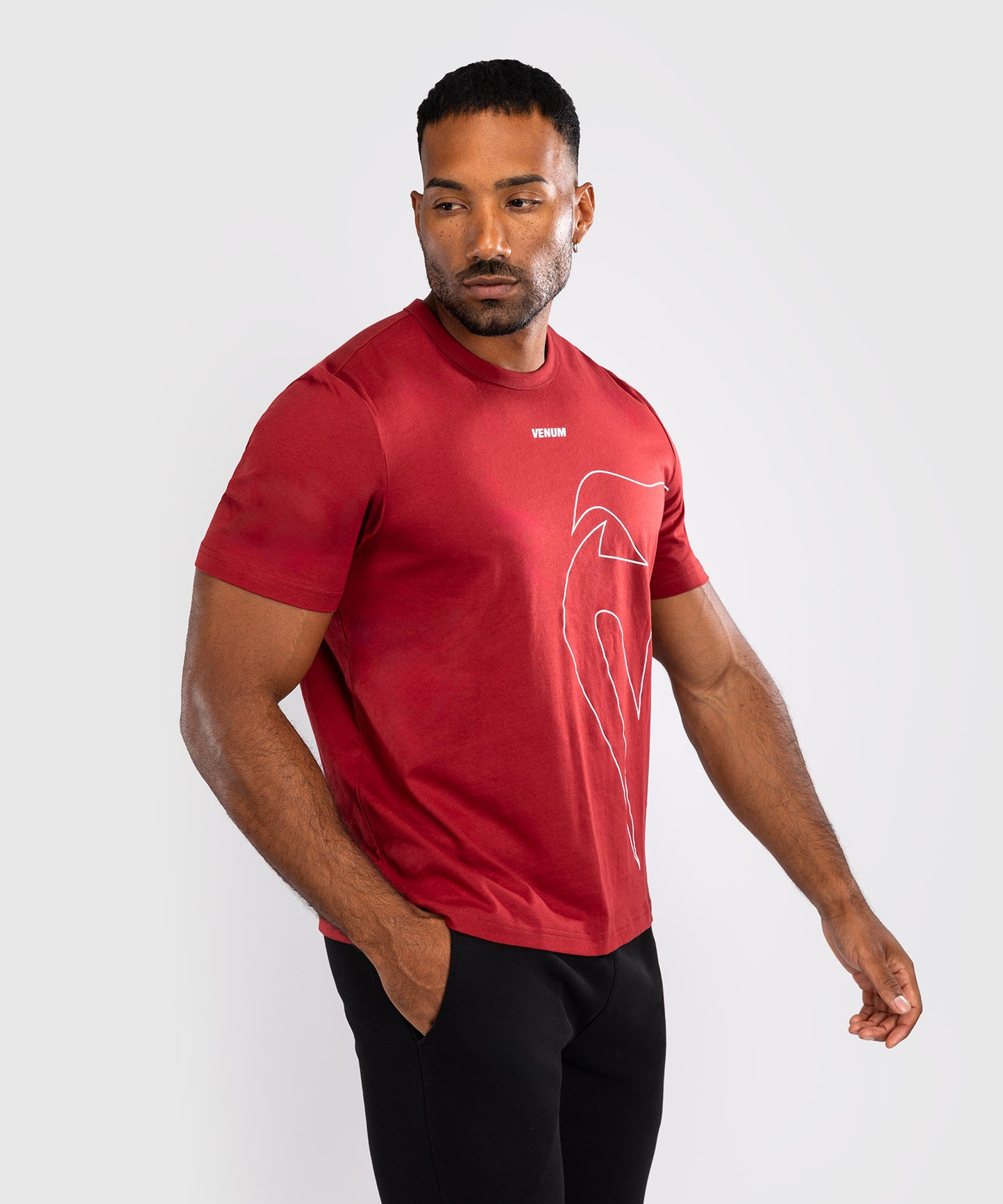 Venum Giant Connect Camiseta - Rojo Carmin