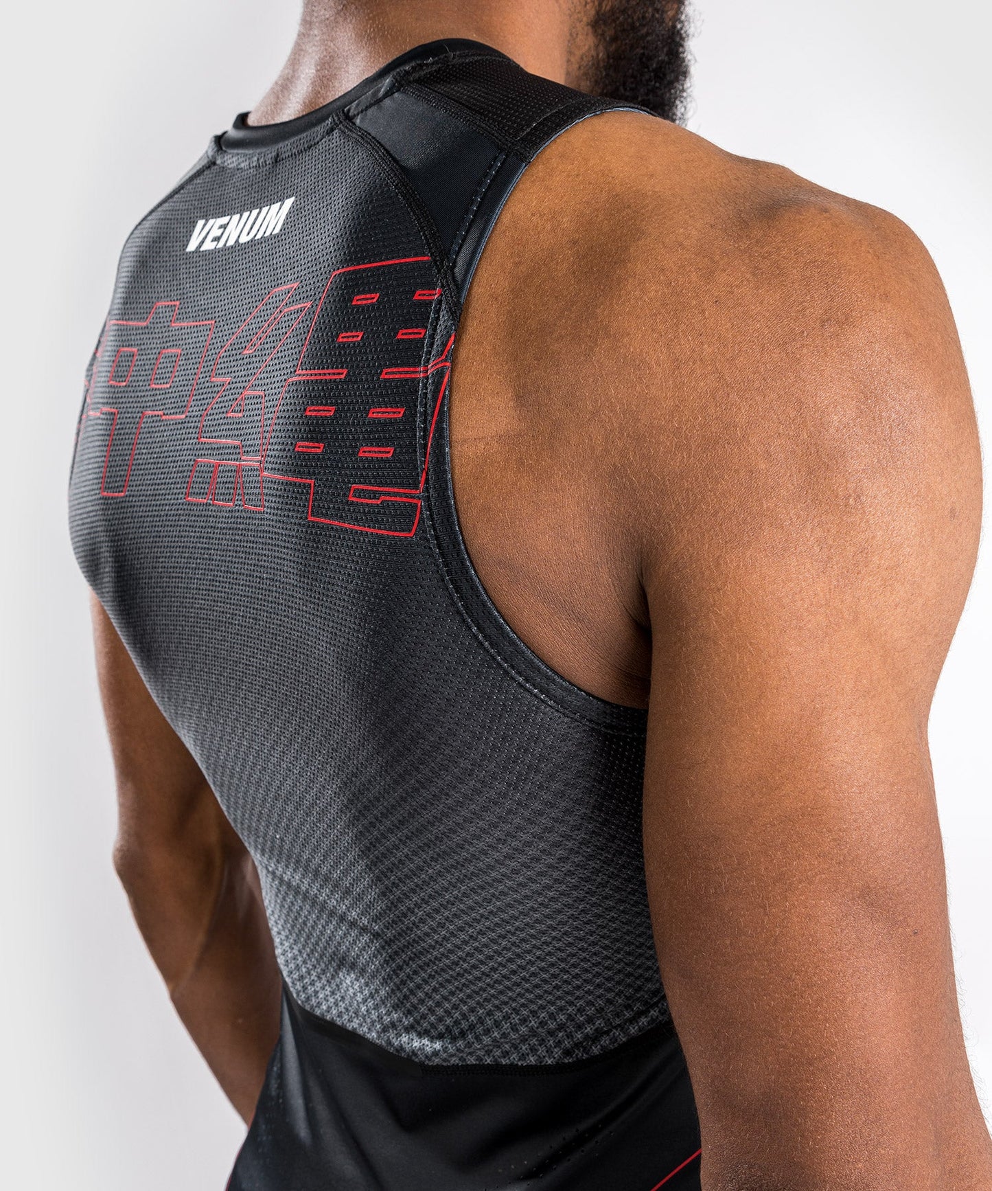 Rashguard Venum Okinawa 3.0 - Sans Manches - Noir/Rouge