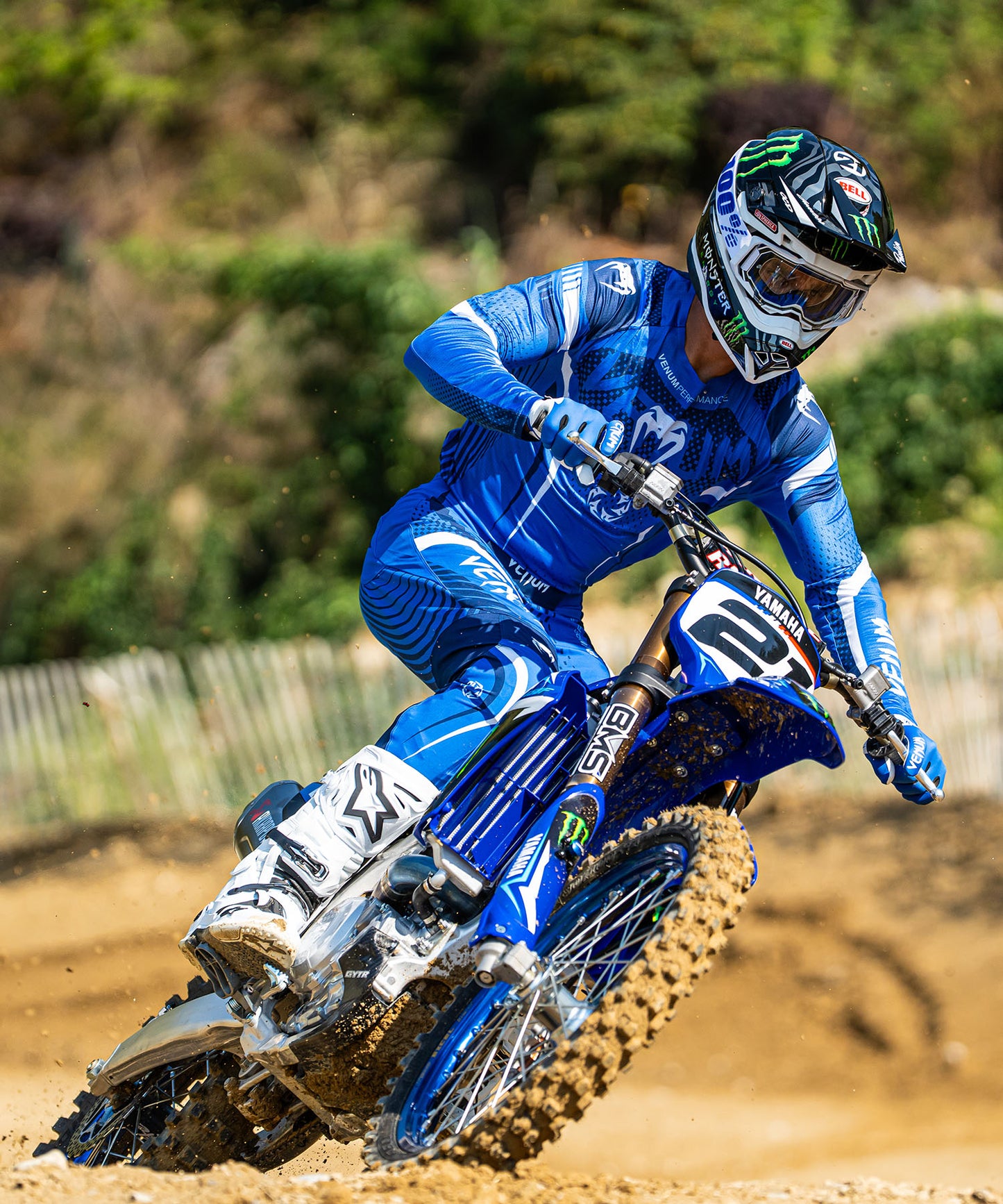 Venum MX Challenger Camiseta de Motocross - Azul