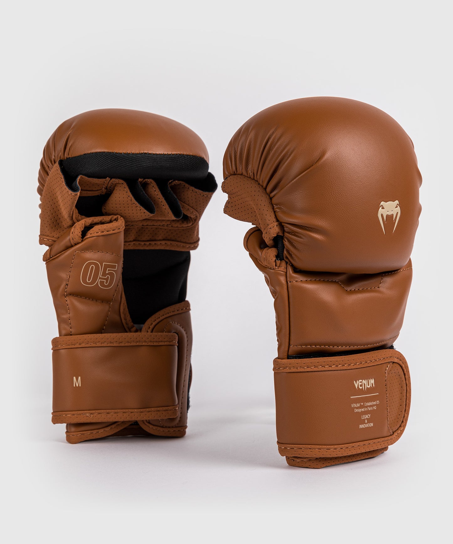 Venum Tiger MMA-Handschuhe - Schwarz/Neonorange