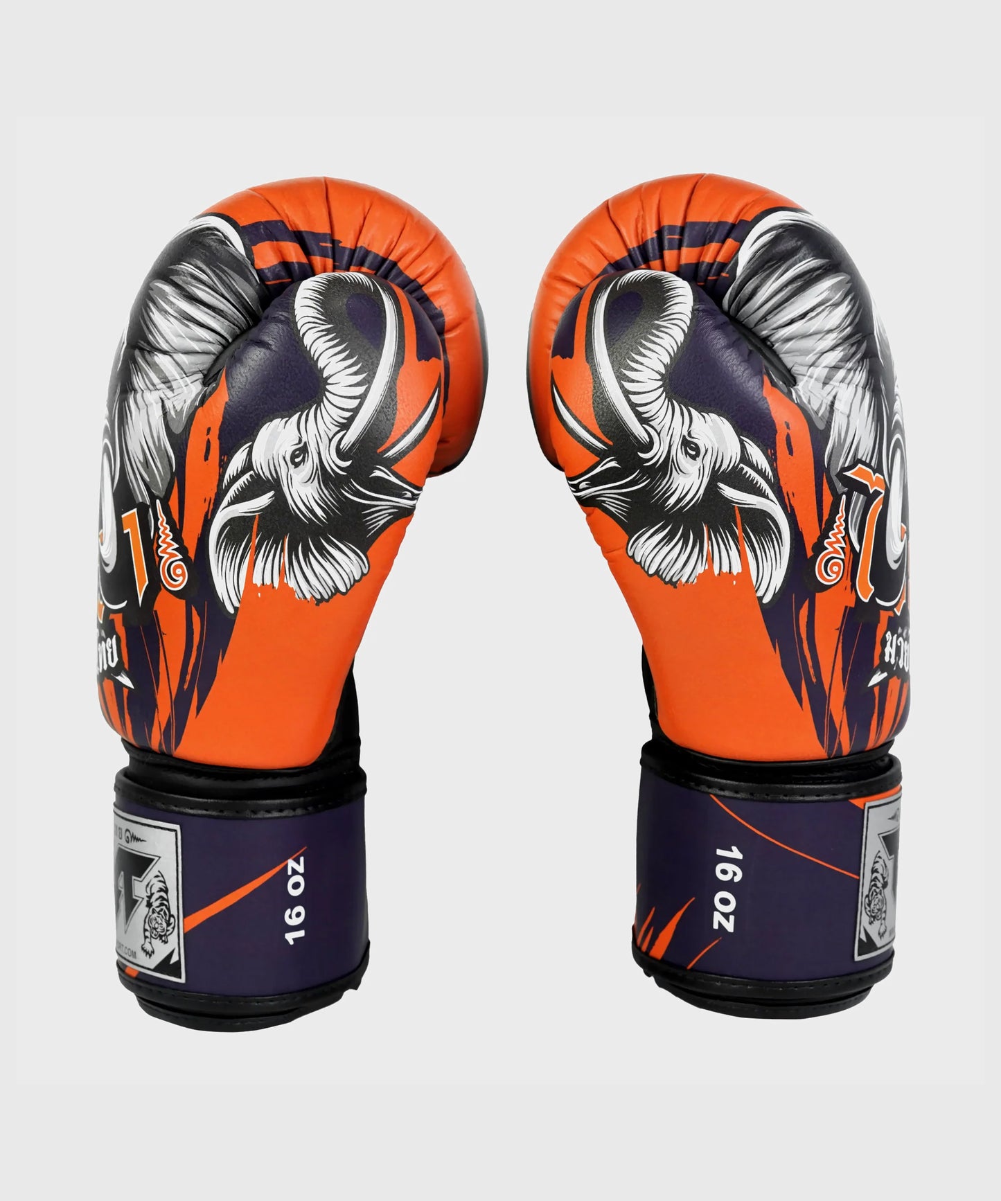 Tuff Aiyara Guantoni da Boxe - Nero/Arancione
