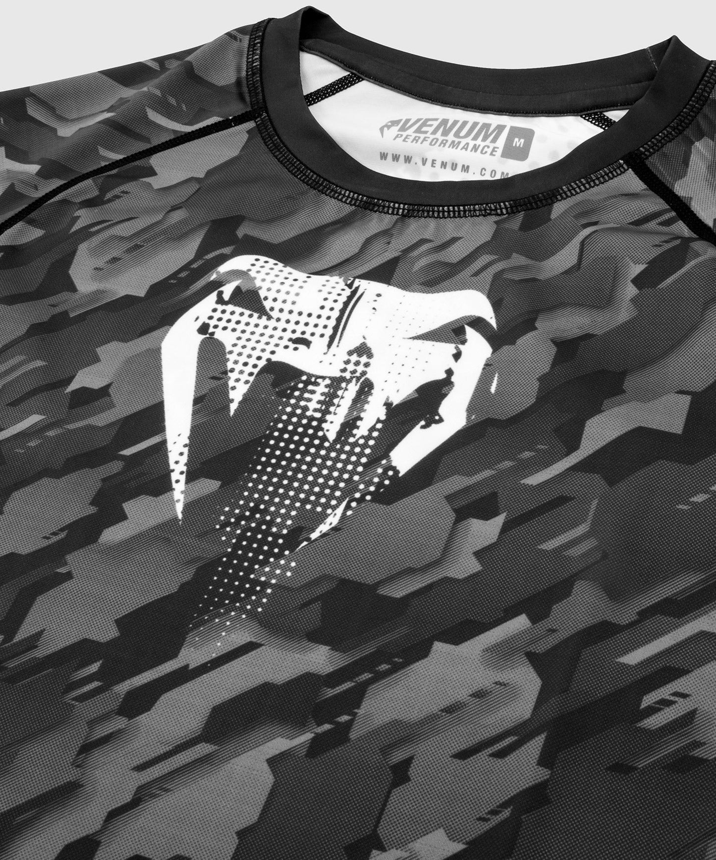 Rashguard Venum Tecmo - Long Sleeve - Grey