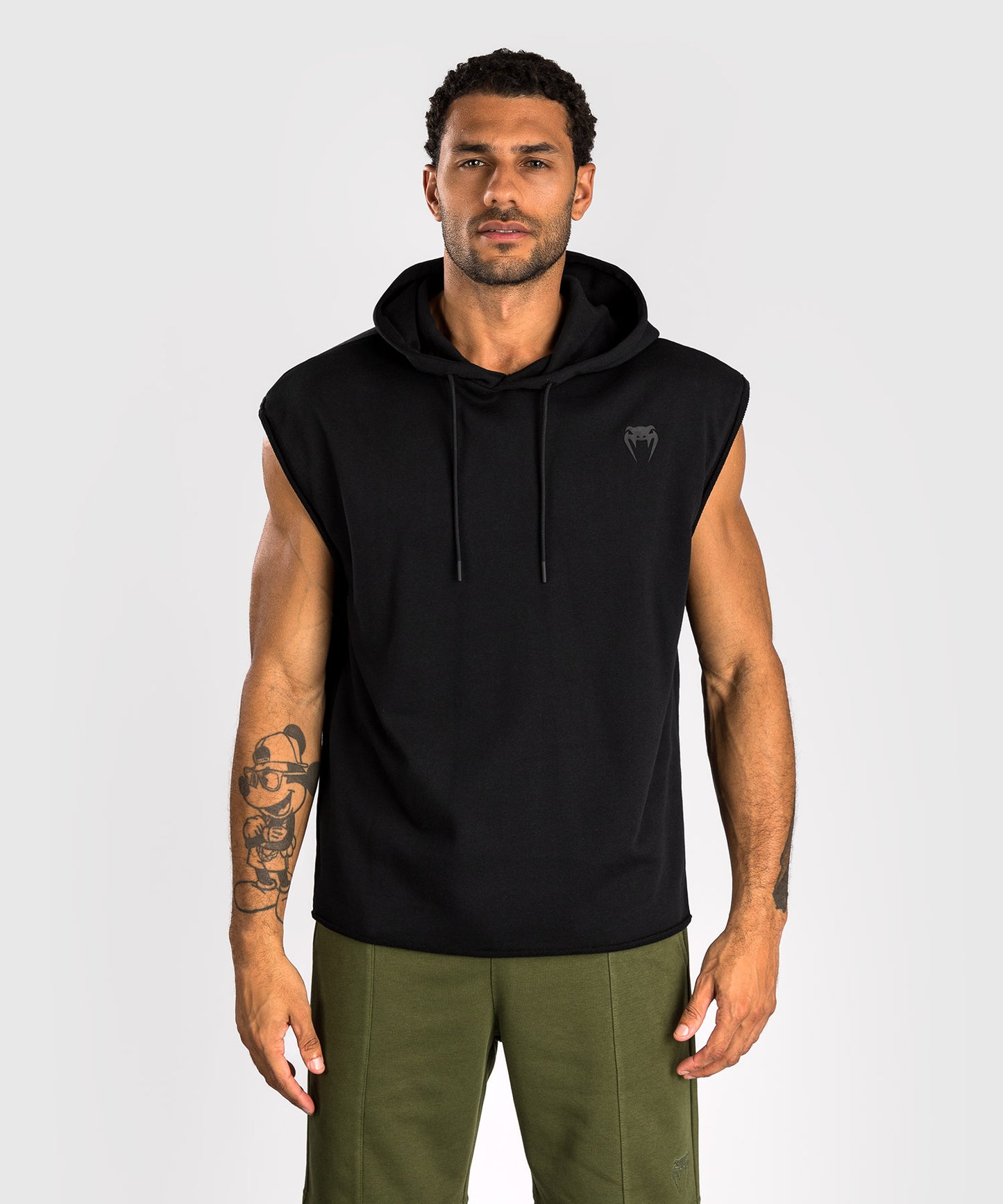Venum Divide Sudadera con Capucha Sin Mangas - Negro
