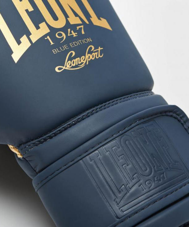 Leone Gn059x Guantes de Boxeo - Azul