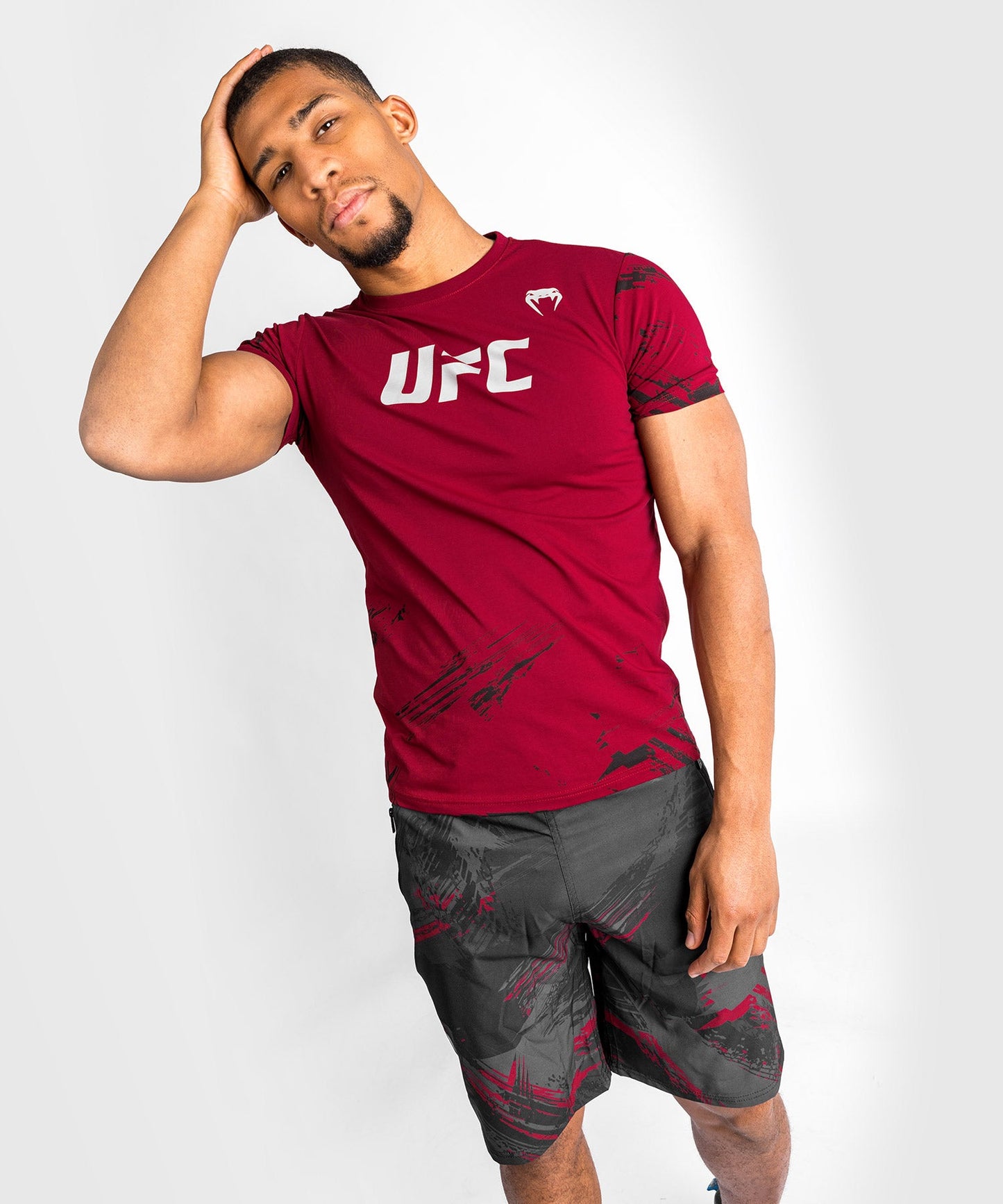Venum Authentic Fight Week 2.0 UFC T-Shirt - Kurzarm - Rot