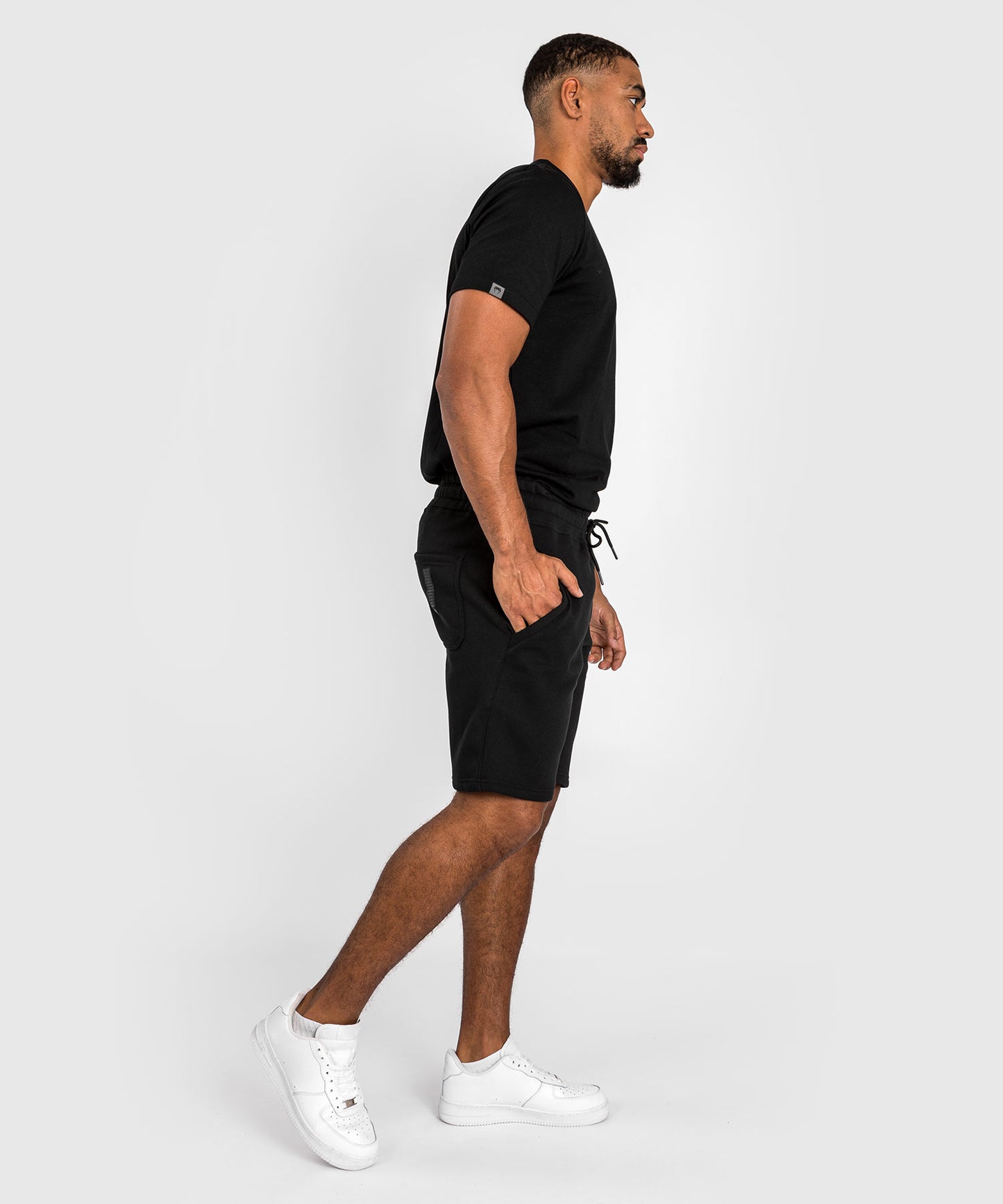 Venum Silent Power Baumwoll-Short - Schwarz
