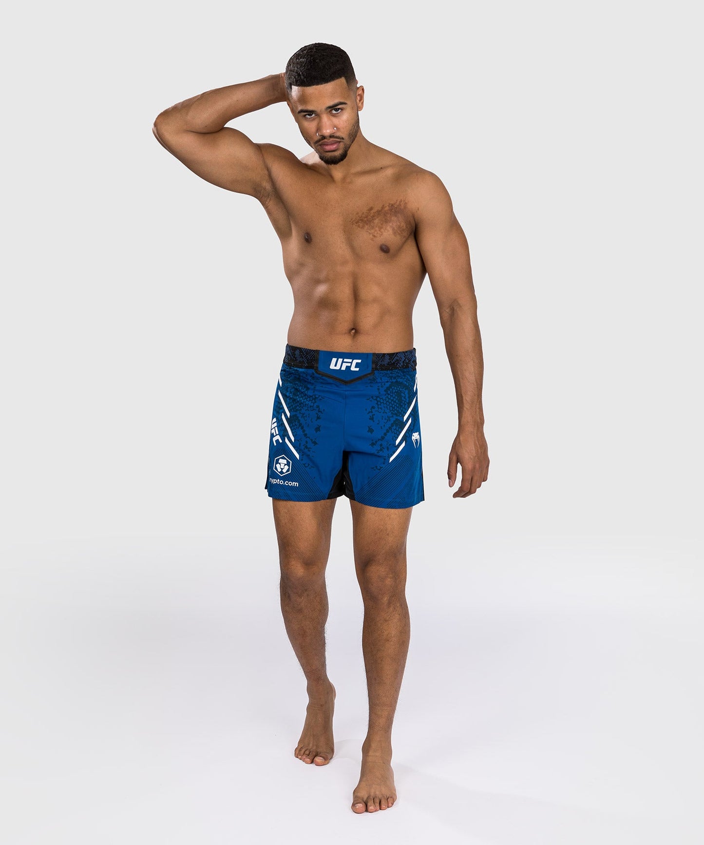 Men's UFC Adrenaline by Venum Authentic Fight Night Short - Blue