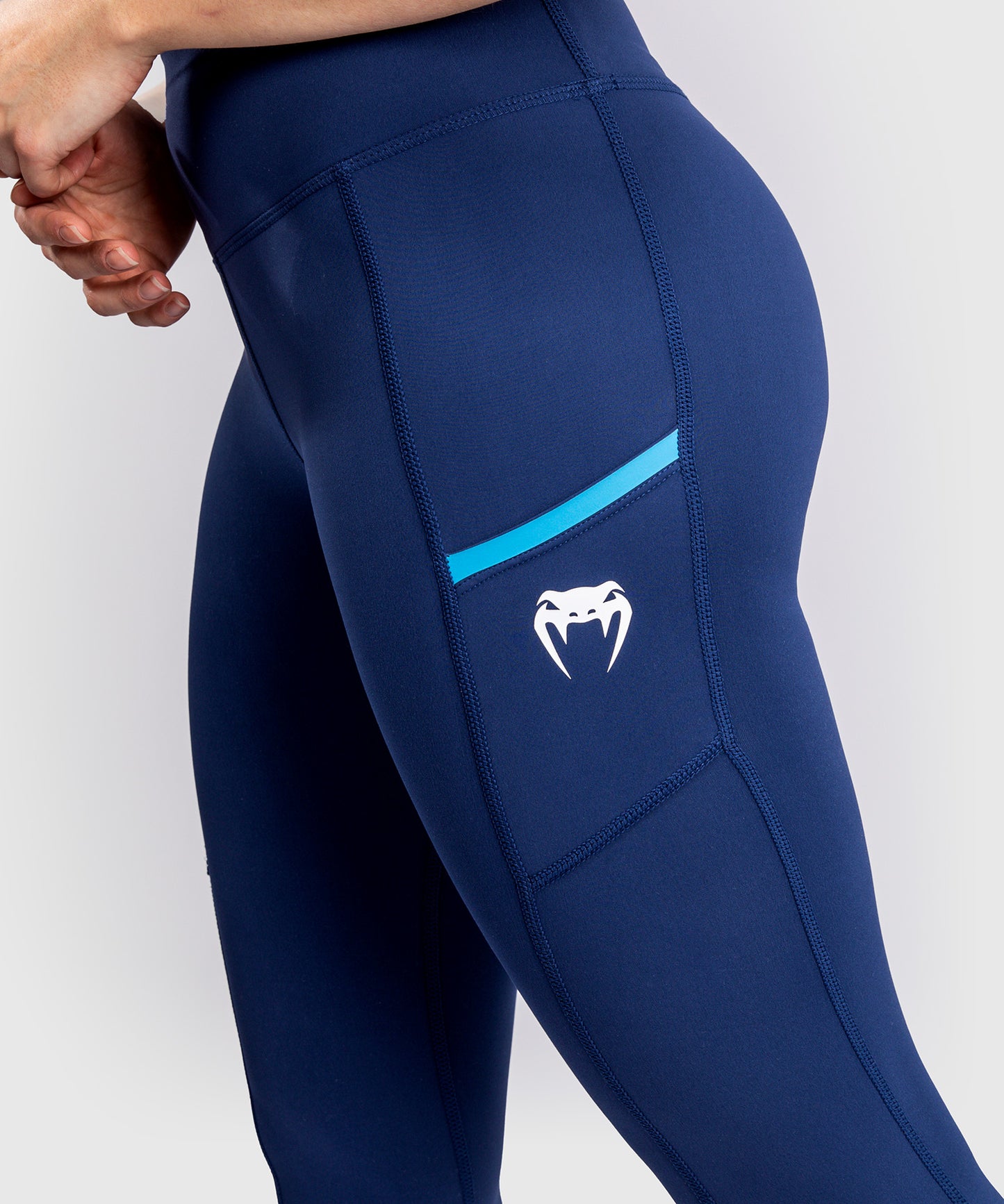 Legging Venum x Top Rank Original pour Femmes - Bleu Marine