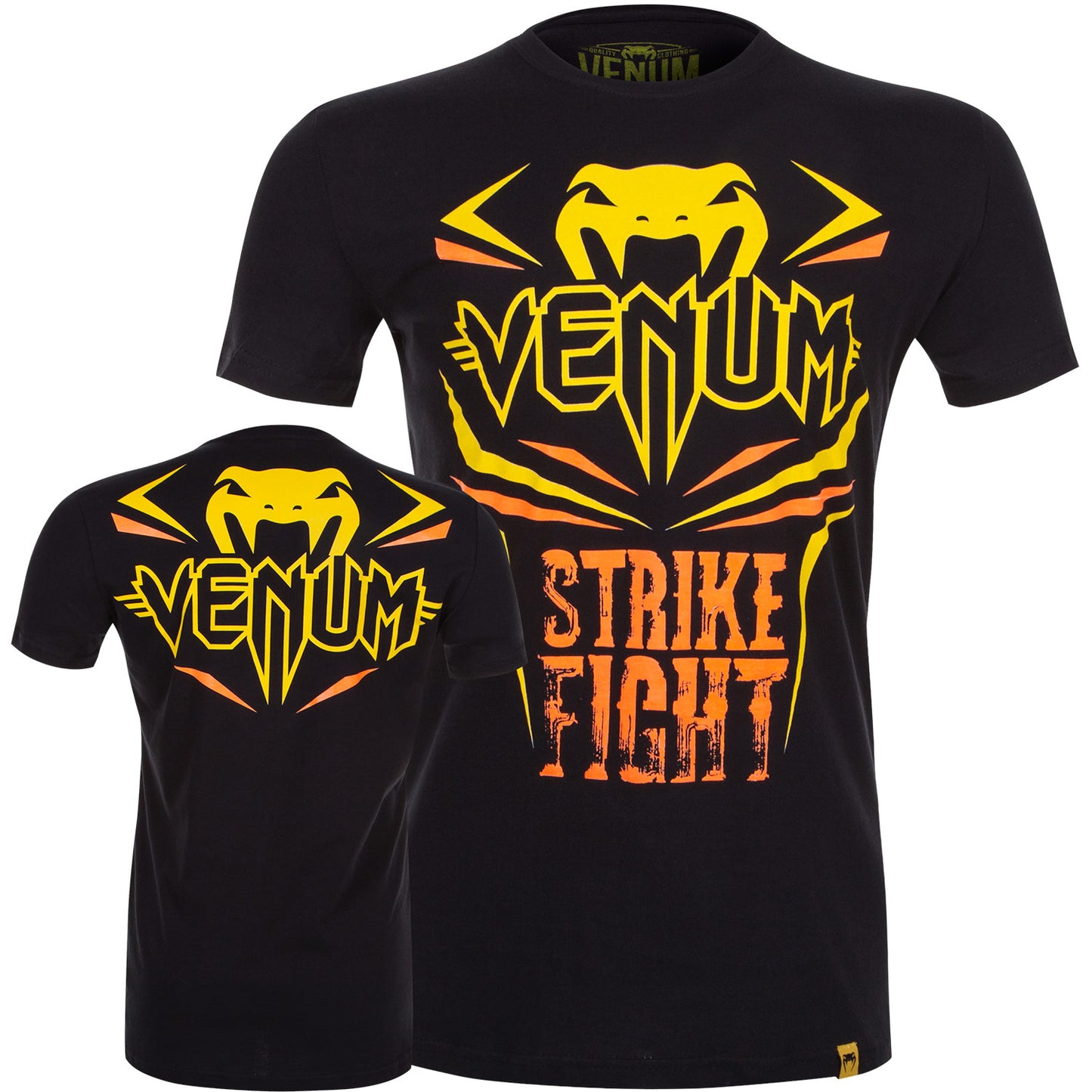 Venum Strike Fight T-Shirt - Schwarz
