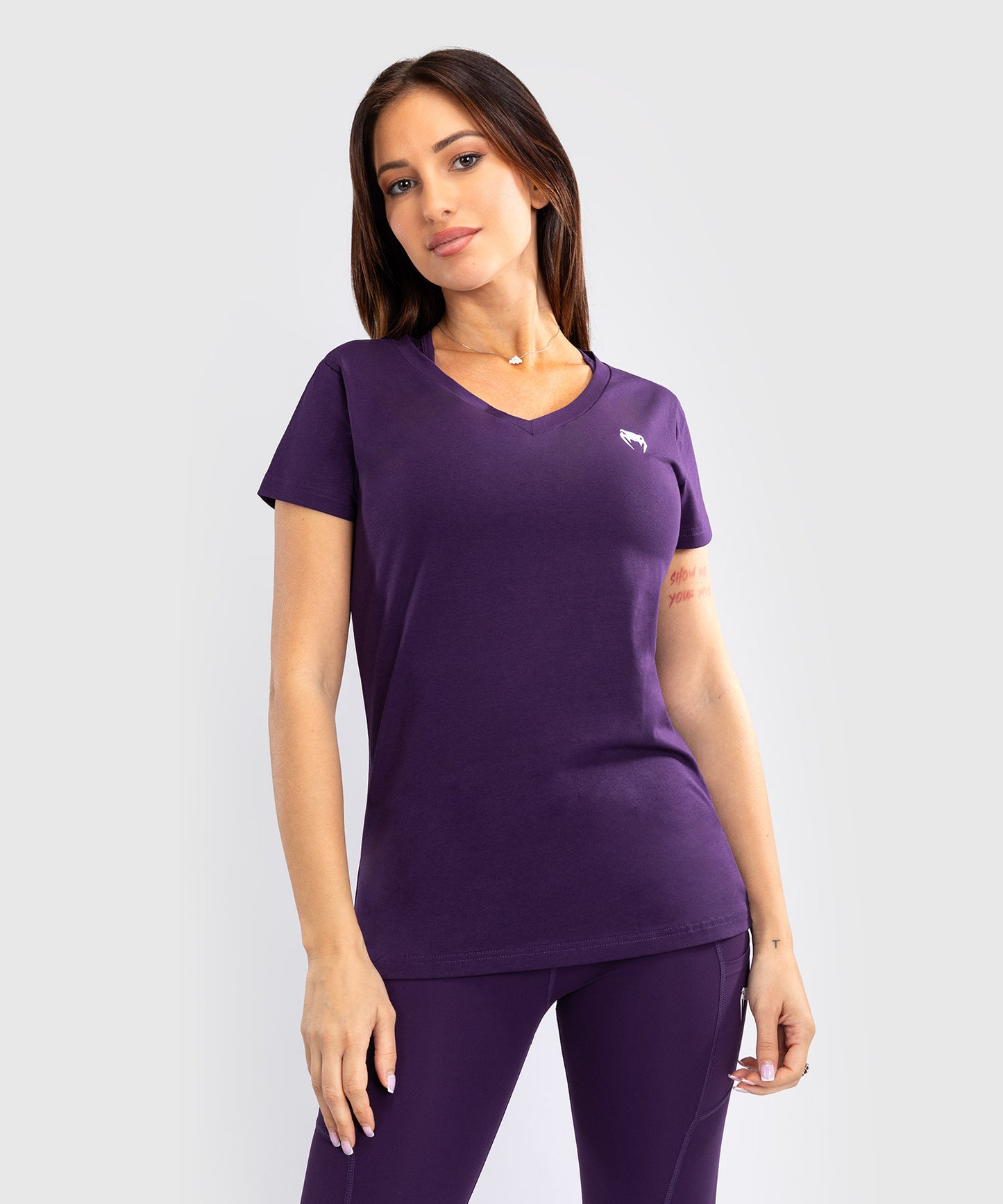 Venum Essential Maglietta da Donna - Viola Scuro