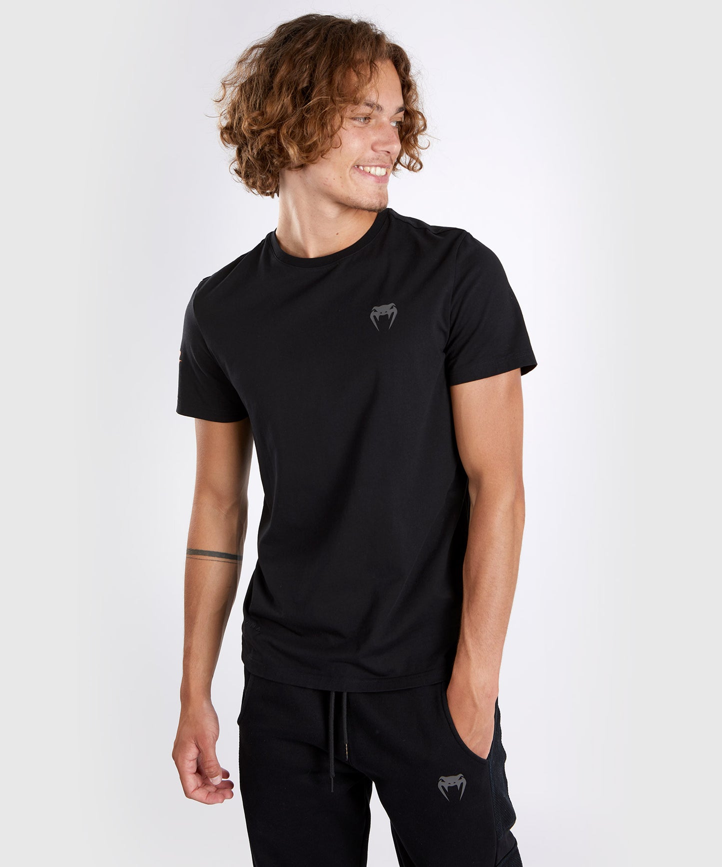 T-Shirt Venum S47 - Noir/Orange