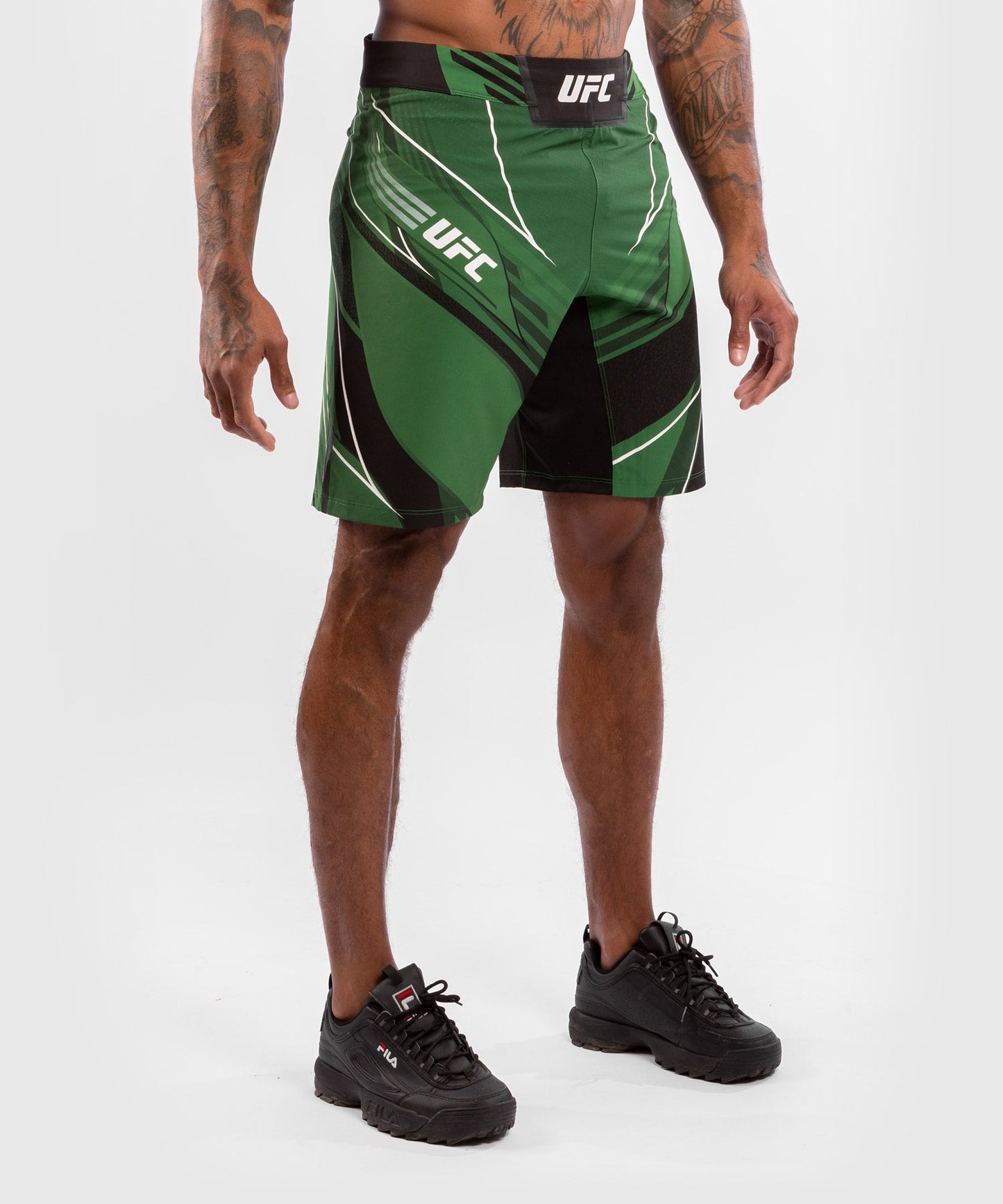 UFC Herren Fightshorts Venum Authentic Fight Night - Long Cut - Grün