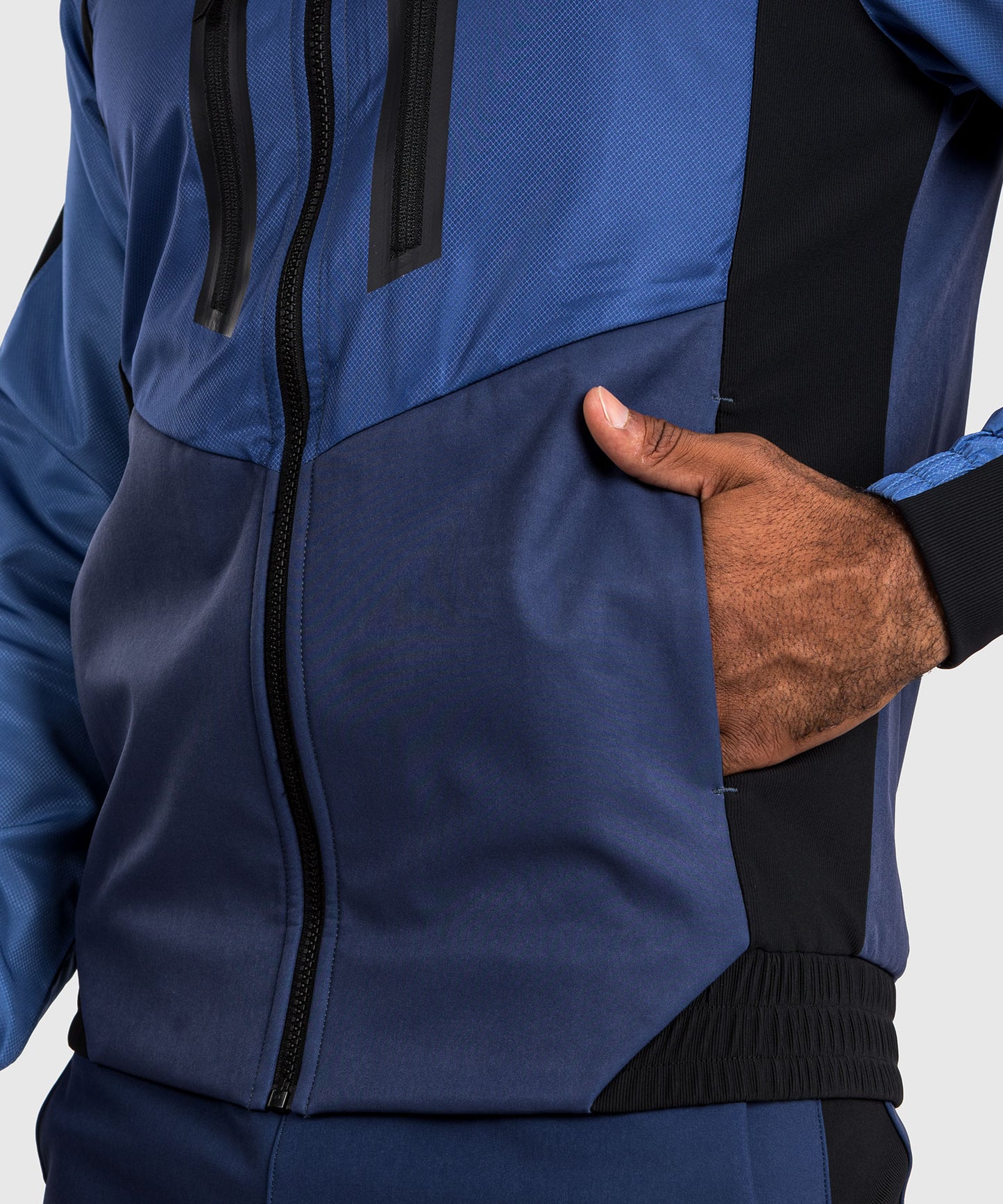 Venum Laser 3.0 Trainingsjacke - Schwarz/Blau