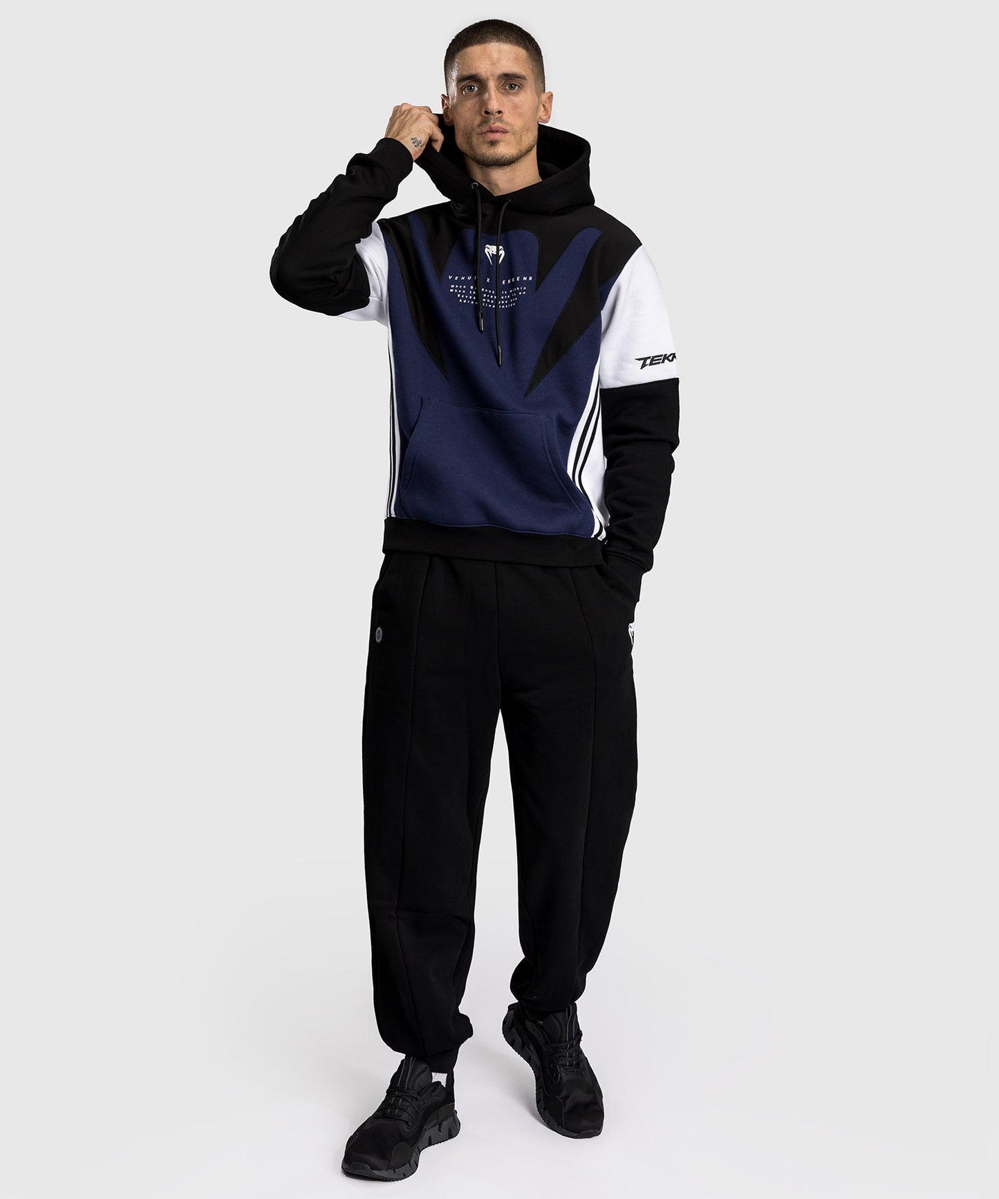 Venum x TEKKEN 8 - Jin Kazama Sudadera - Azul/Negro/Blanco