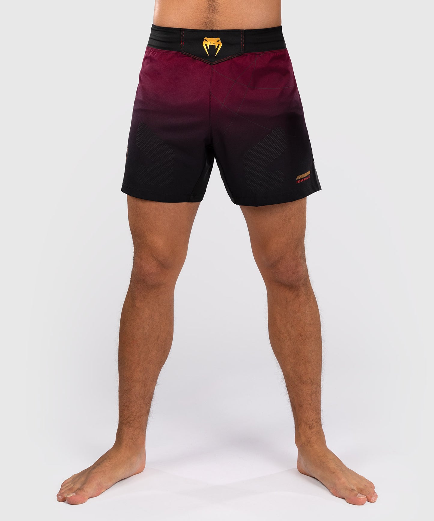 Venum Tactical XT Pantalones cortos de lucha - Negro/Burdeos/Oro