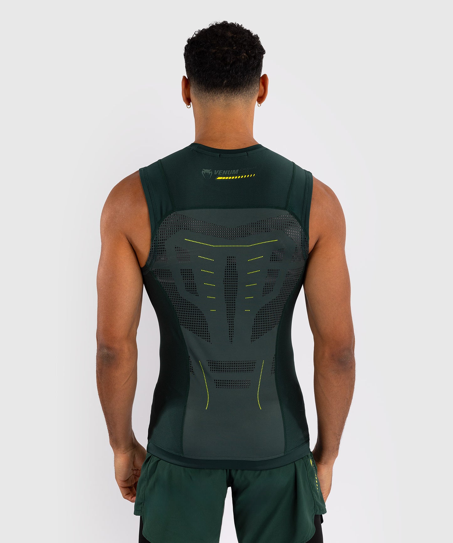 Venum Technical 3.0 Camiseta Sin Mangas Rashguard - Verde Bosque