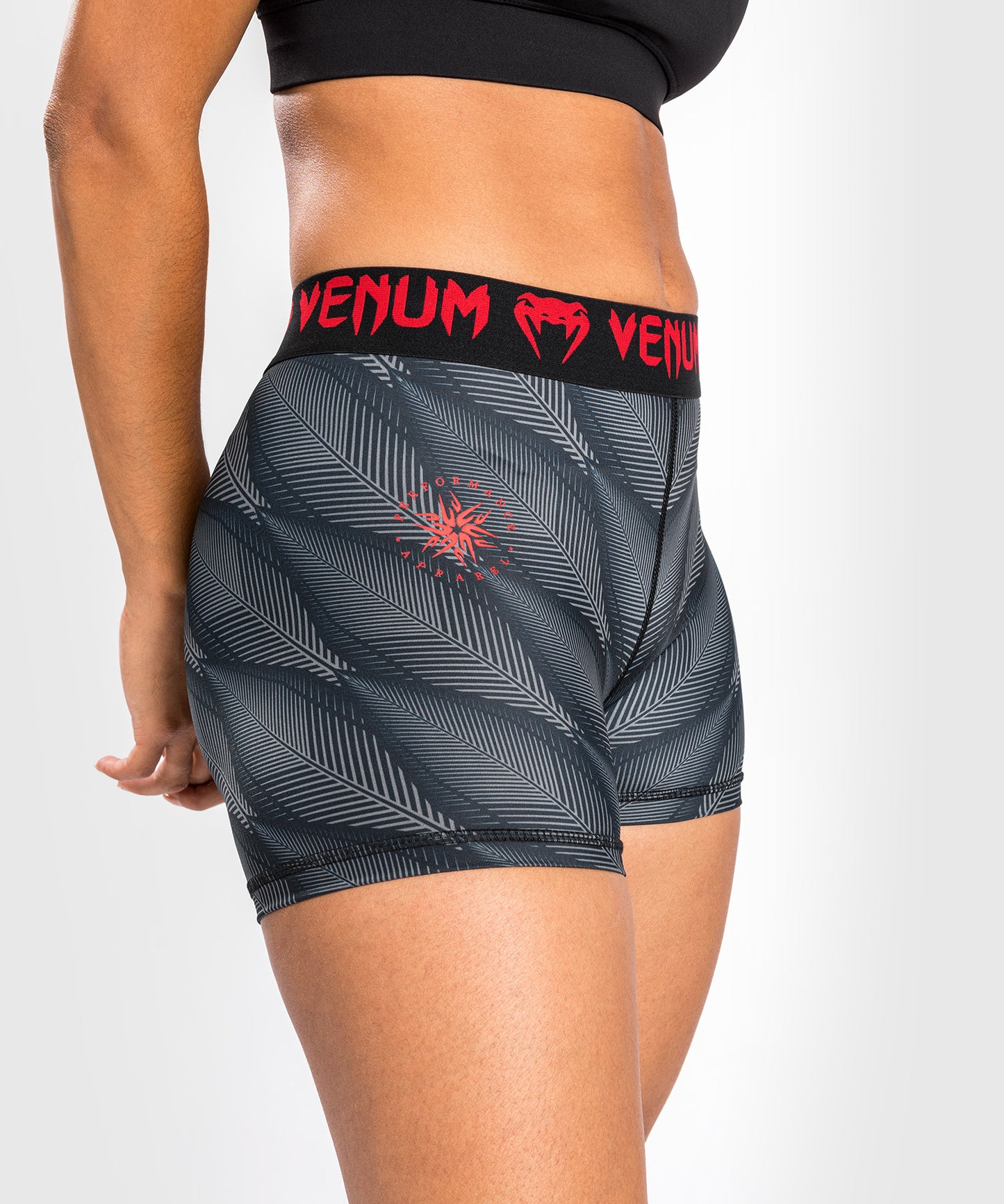 Venum Phantom Kompressionsshorts - Für Frauen - Schwarz/Rot