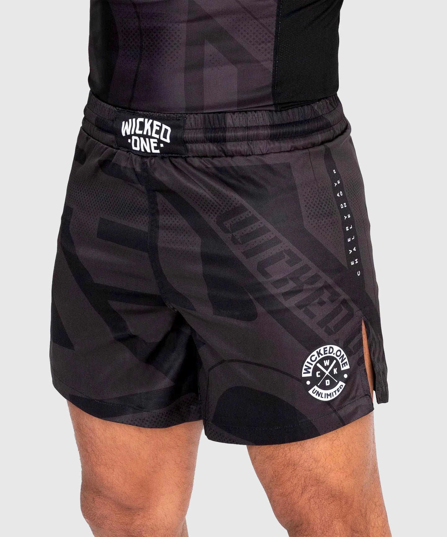 Wicked One Element Outsiderz Fightshorts - Schwarz