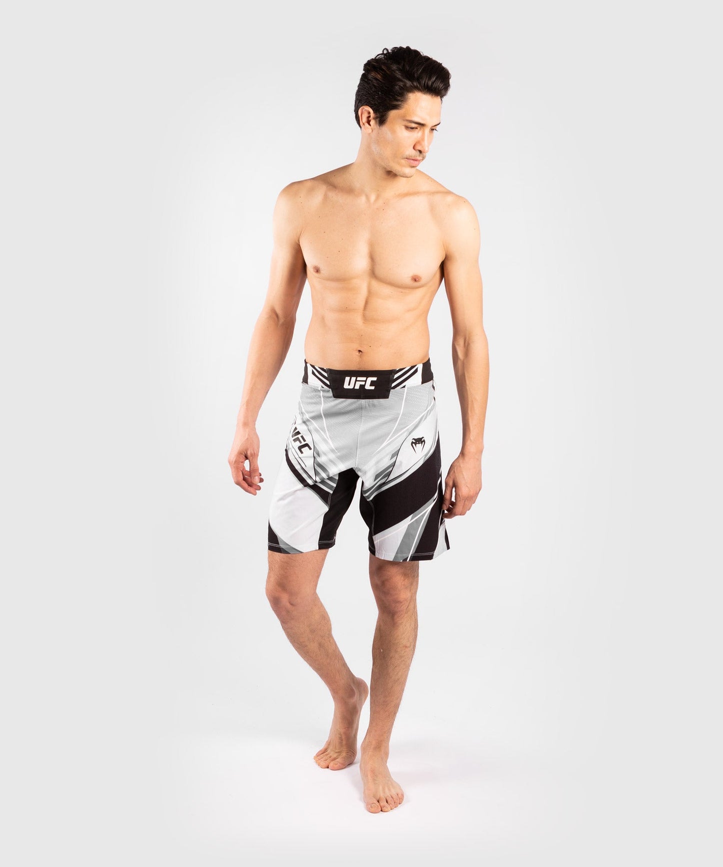 Men's UFC Fightshort Venum Authentic Fight Night - Long Cut - White